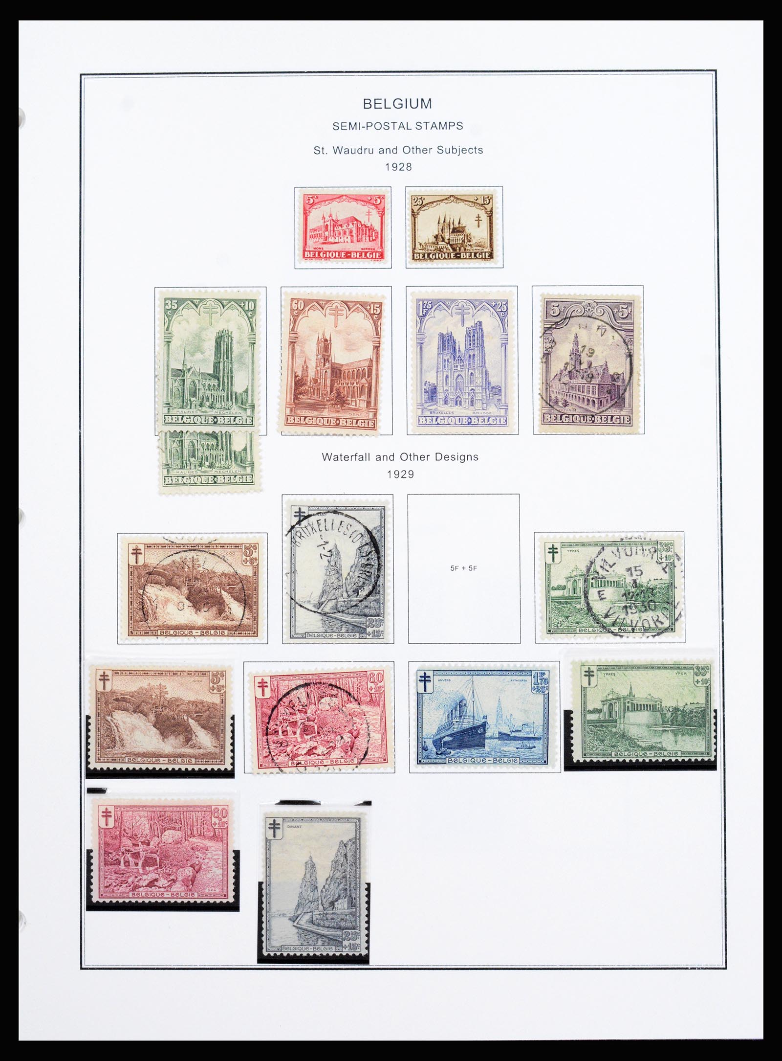 37240 083 - Postzegelverzameling 37240 België 1849-1996.