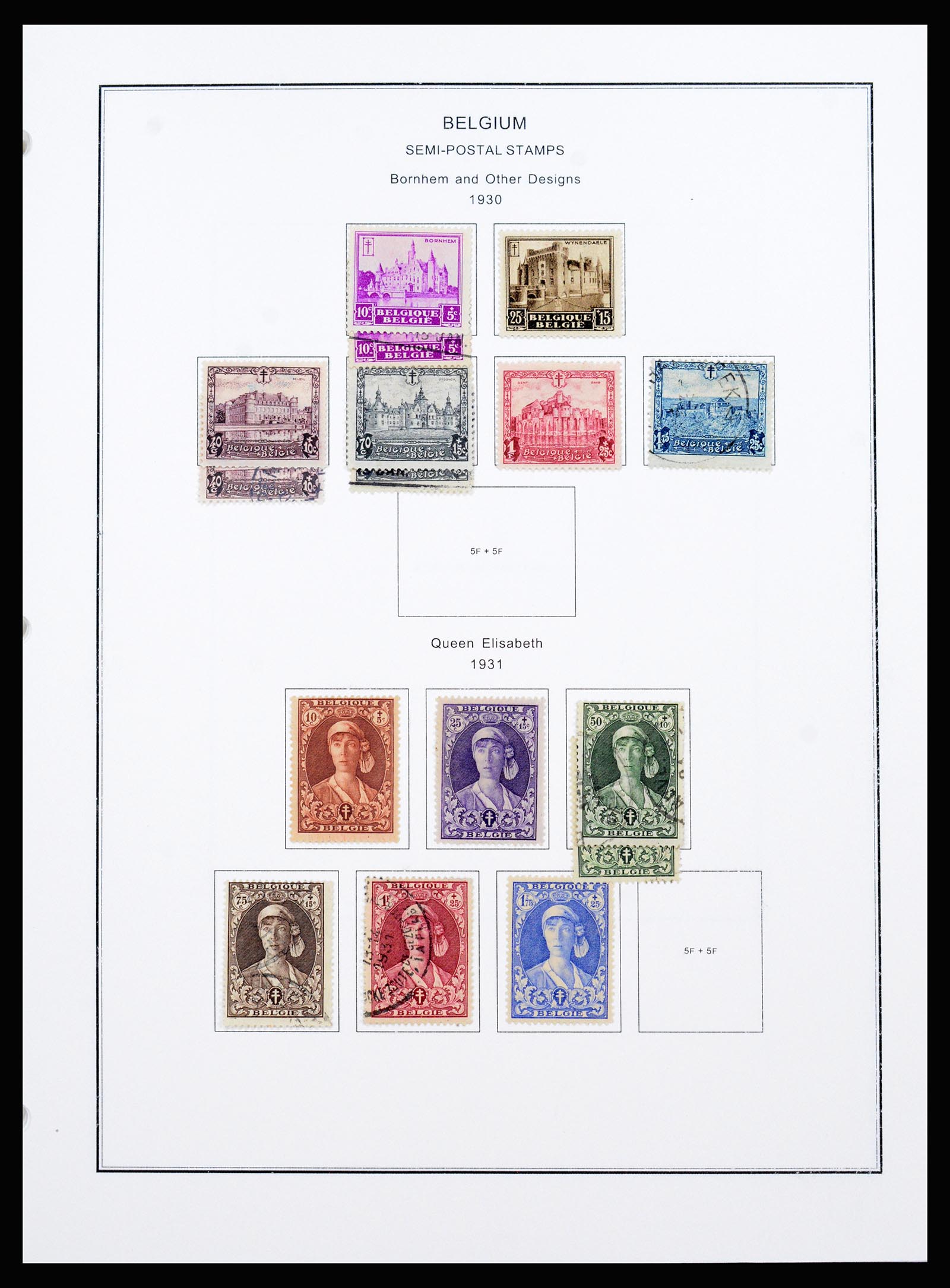 37240 084 - Postzegelverzameling 37240 België 1849-1996.