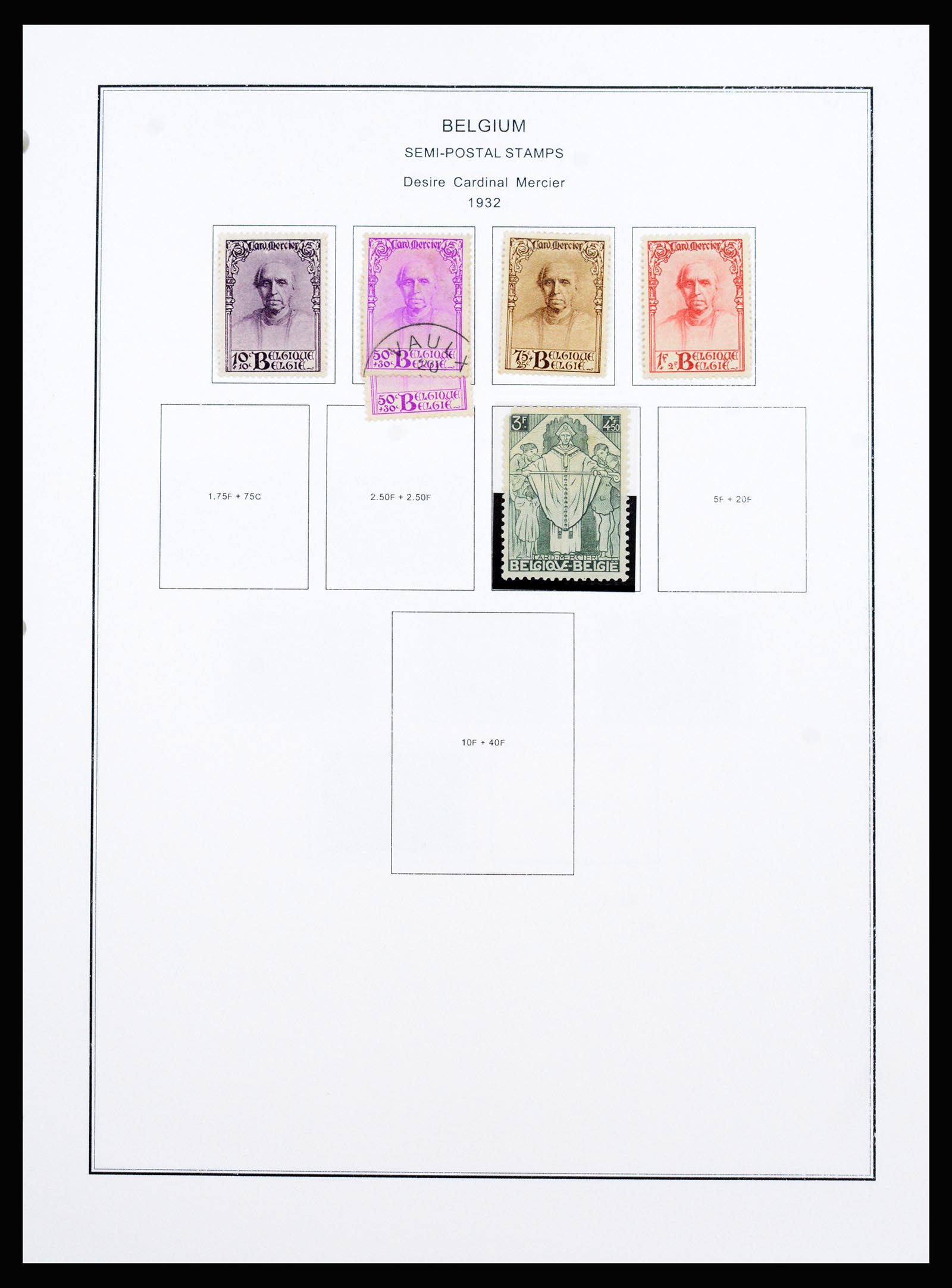 37240 085 - Postzegelverzameling 37240 België 1849-1996.