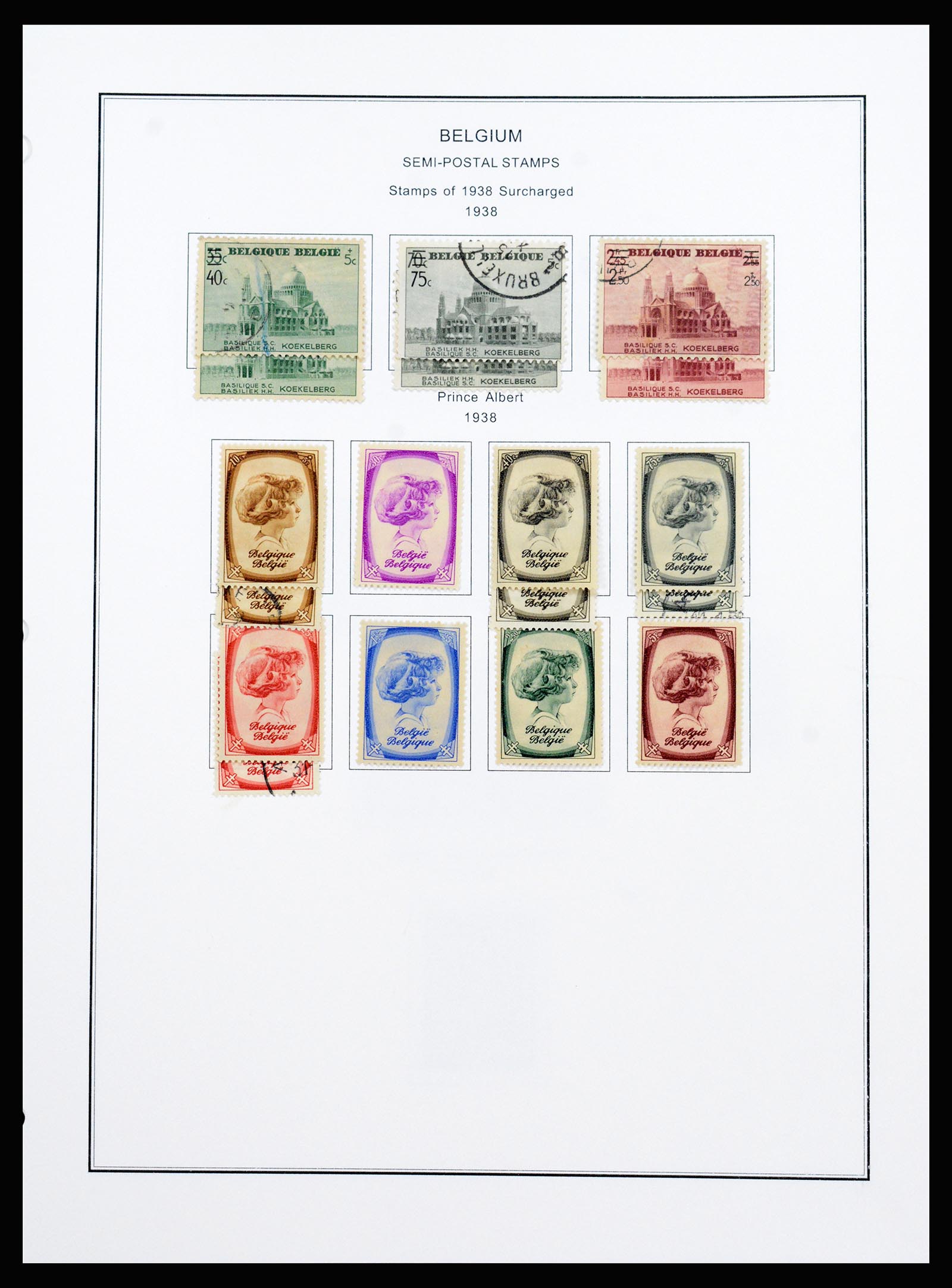 37240 097 - Postzegelverzameling 37240 België 1849-1996.