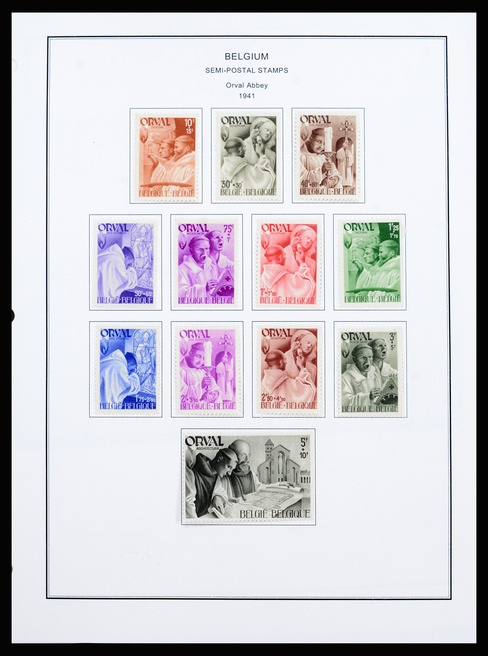37240 107 - Postzegelverzameling 37240 België 1849-1996.