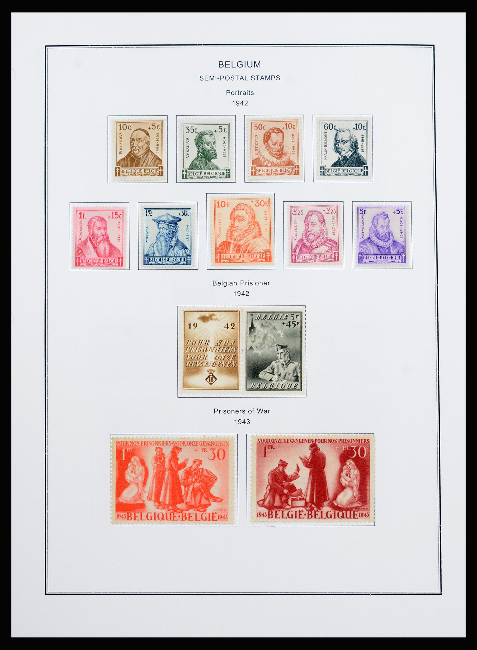 37240 113 - Postzegelverzameling 37240 België 1849-1996.