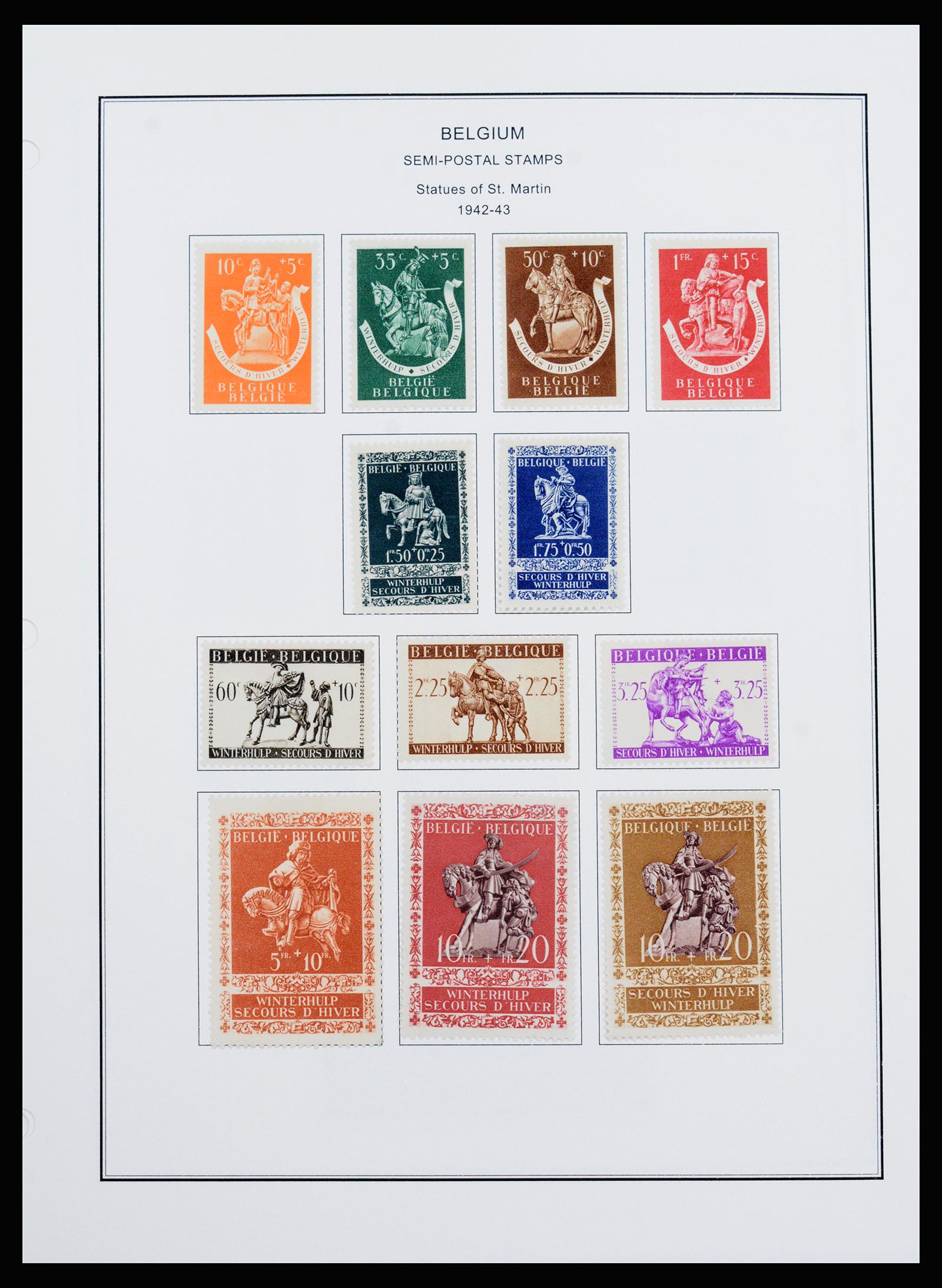37240 114 - Postzegelverzameling 37240 België 1849-1996.