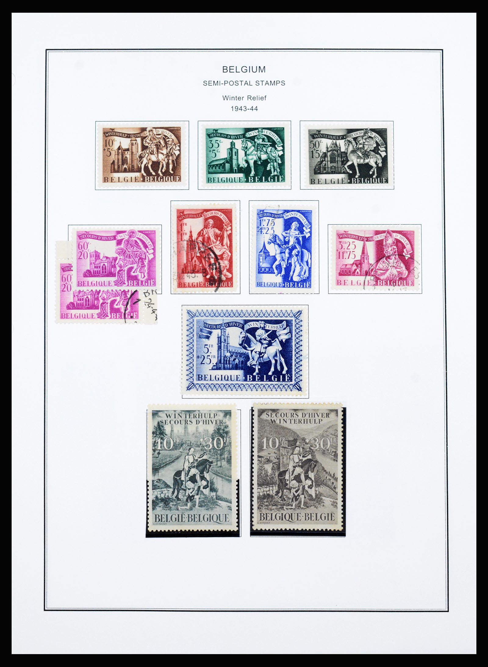 37240 116 - Postzegelverzameling 37240 België 1849-1996.