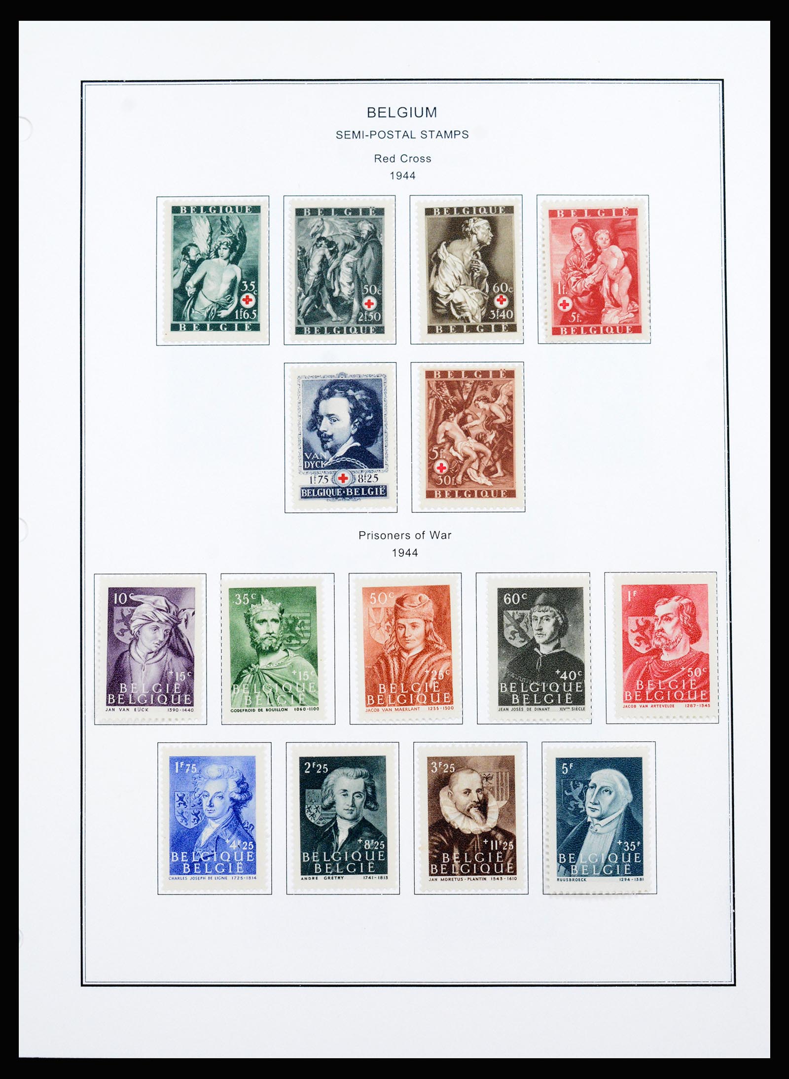 37240 117 - Postzegelverzameling 37240 België 1849-1996.