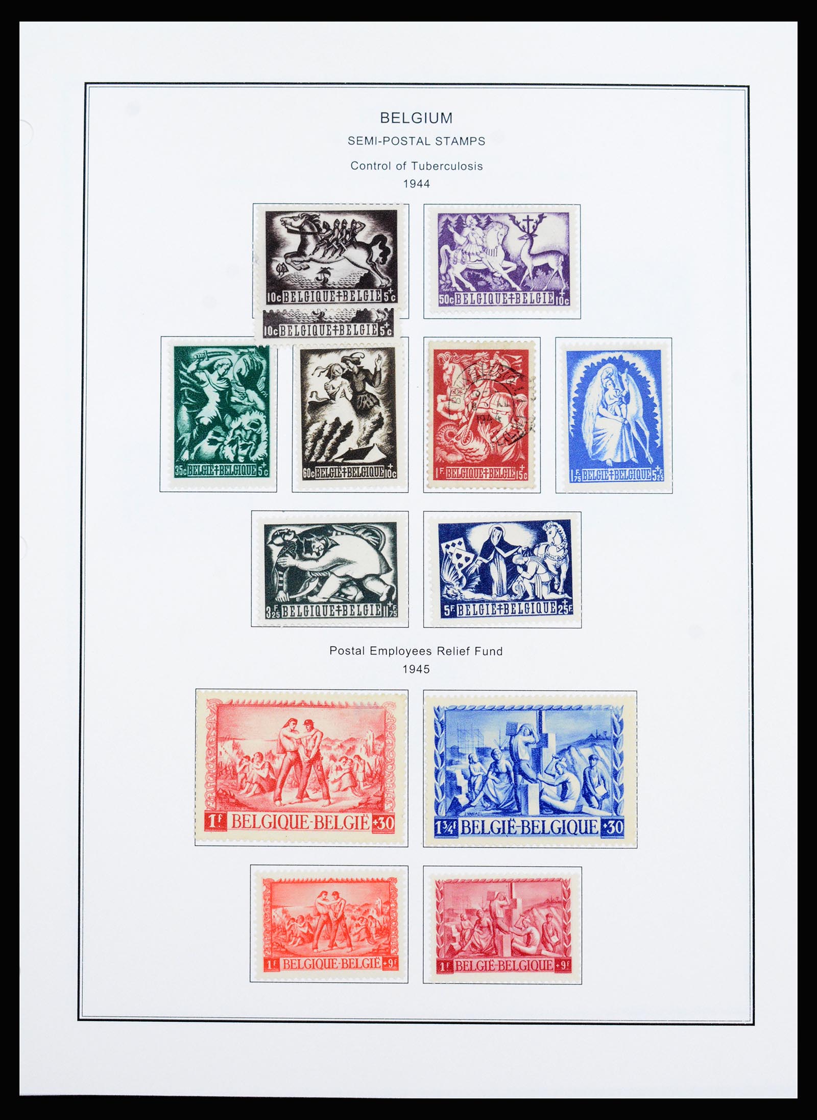 37240 118 - Postzegelverzameling 37240 België 1849-1996.