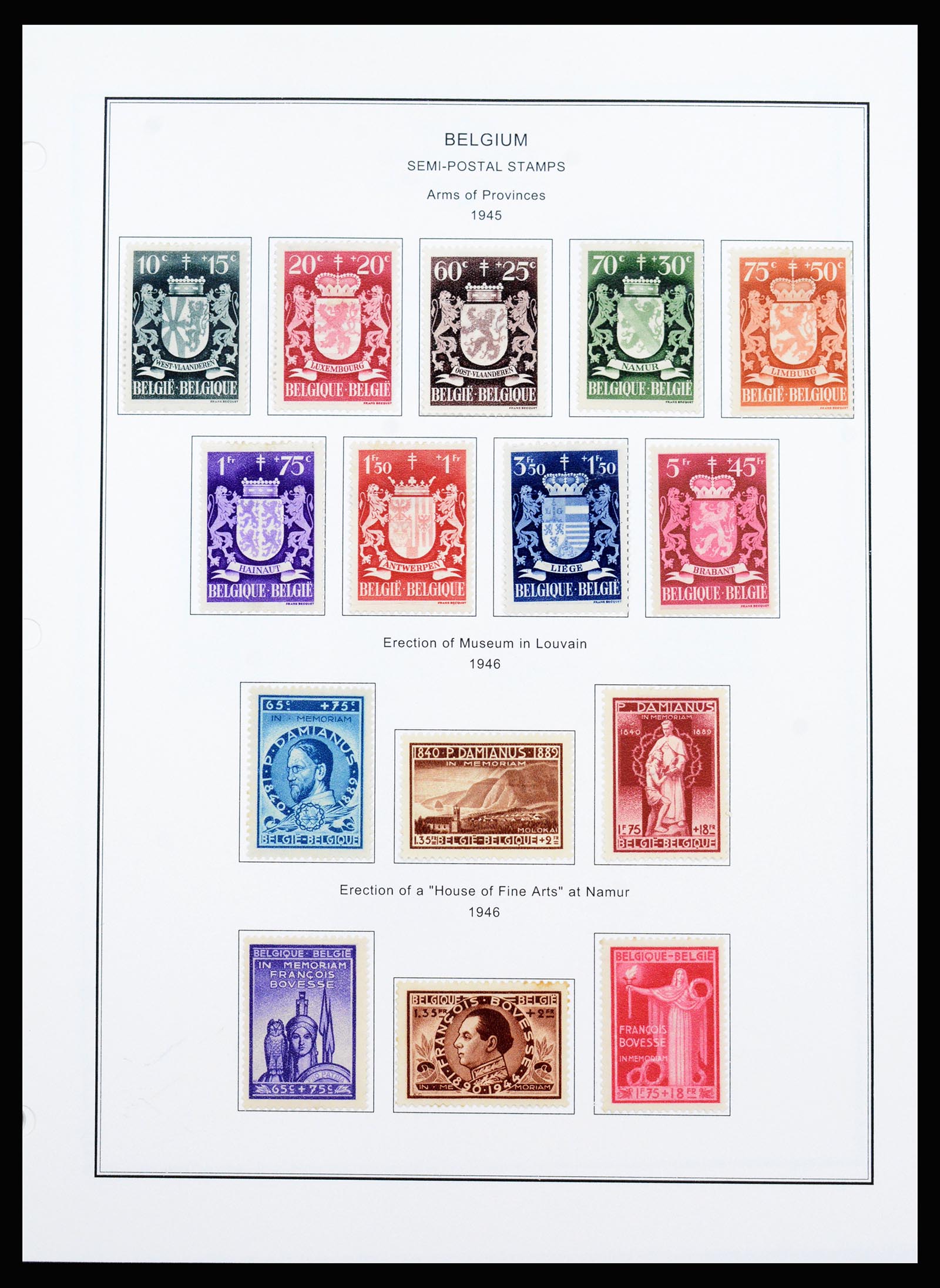 37240 120 - Postzegelverzameling 37240 België 1849-1996.