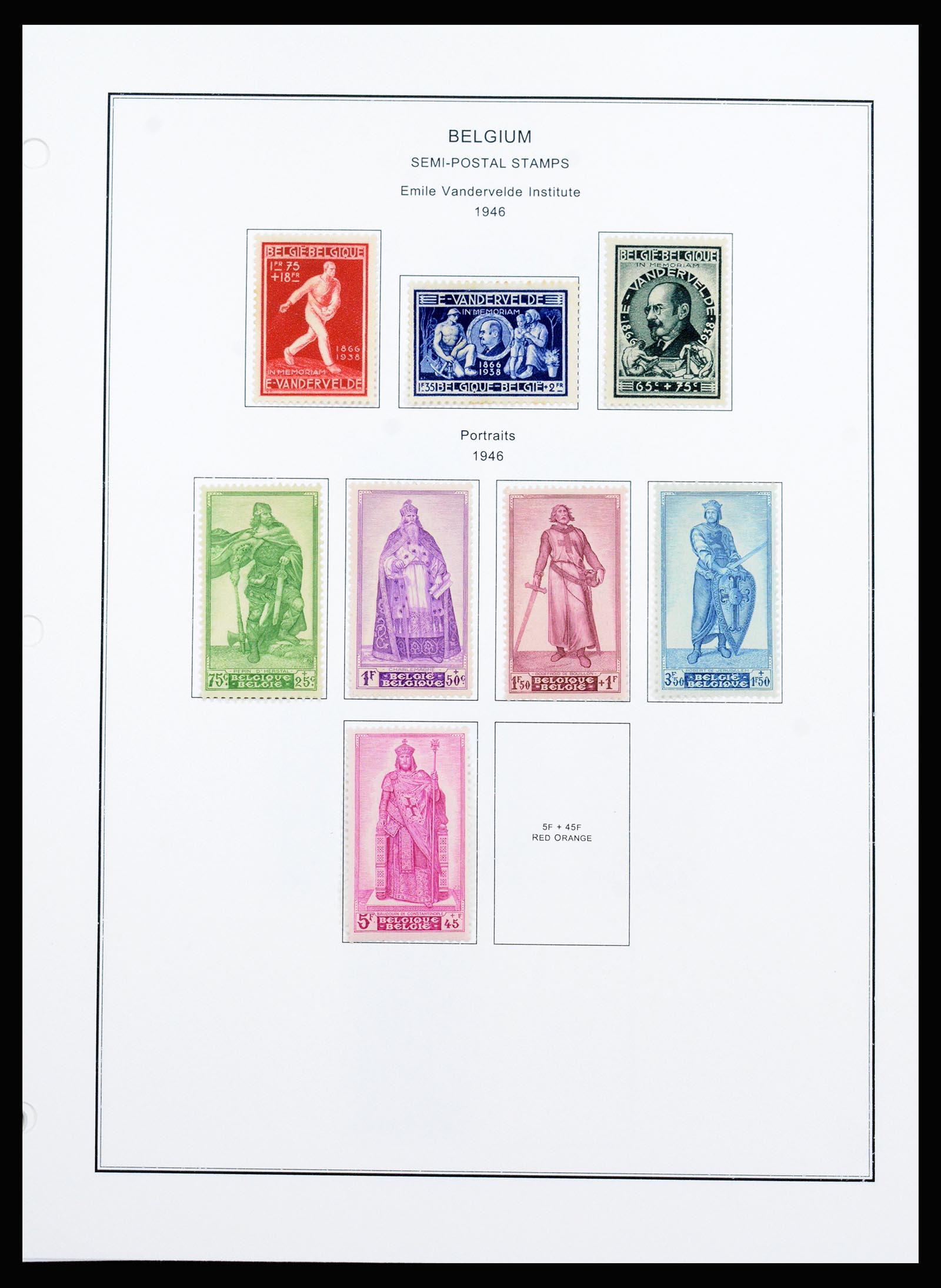 37240 121 - Postzegelverzameling 37240 België 1849-1996.