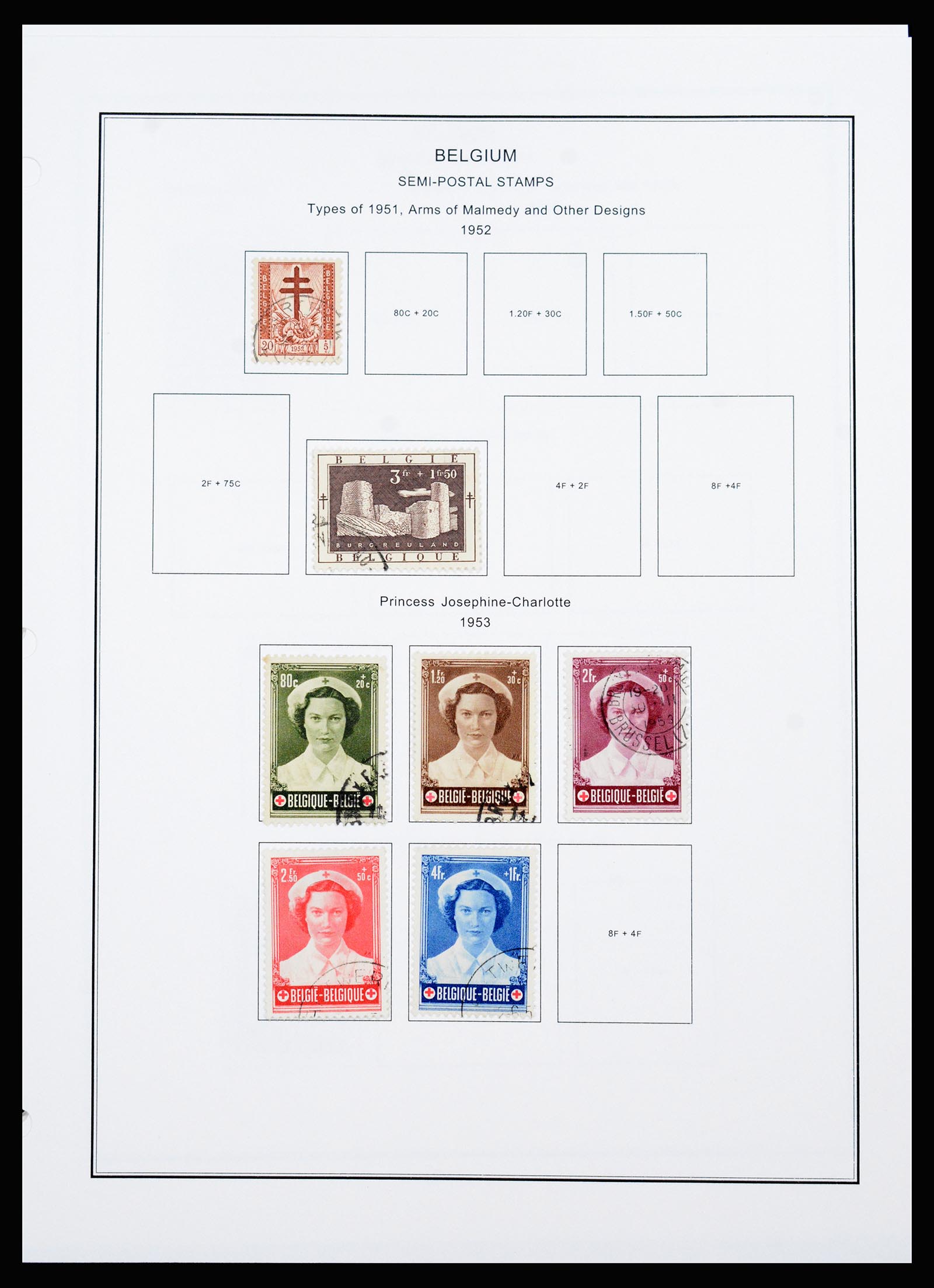 37240 131 - Postzegelverzameling 37240 België 1849-1996.