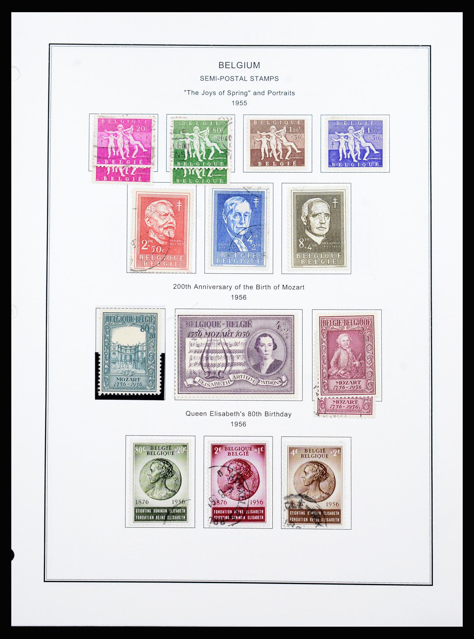 37240 135 - Postzegelverzameling 37240 België 1849-1996.