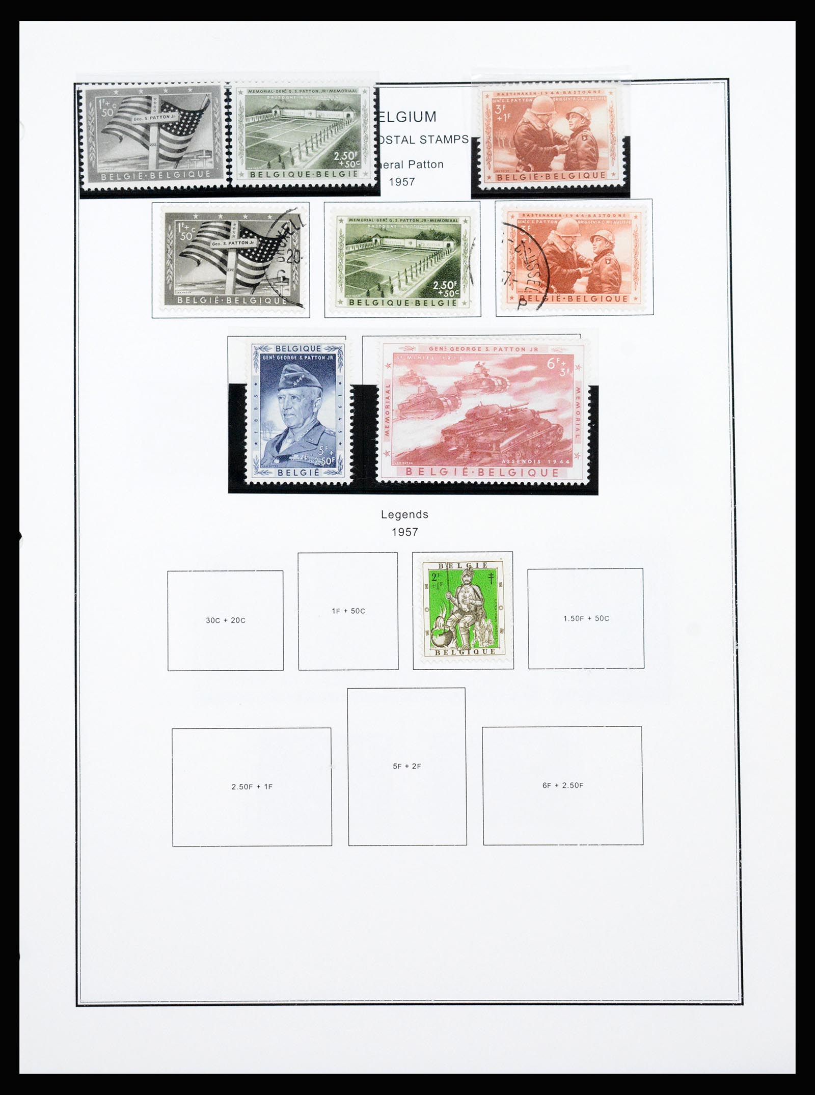 37240 138 - Postzegelverzameling 37240 België 1849-1996.