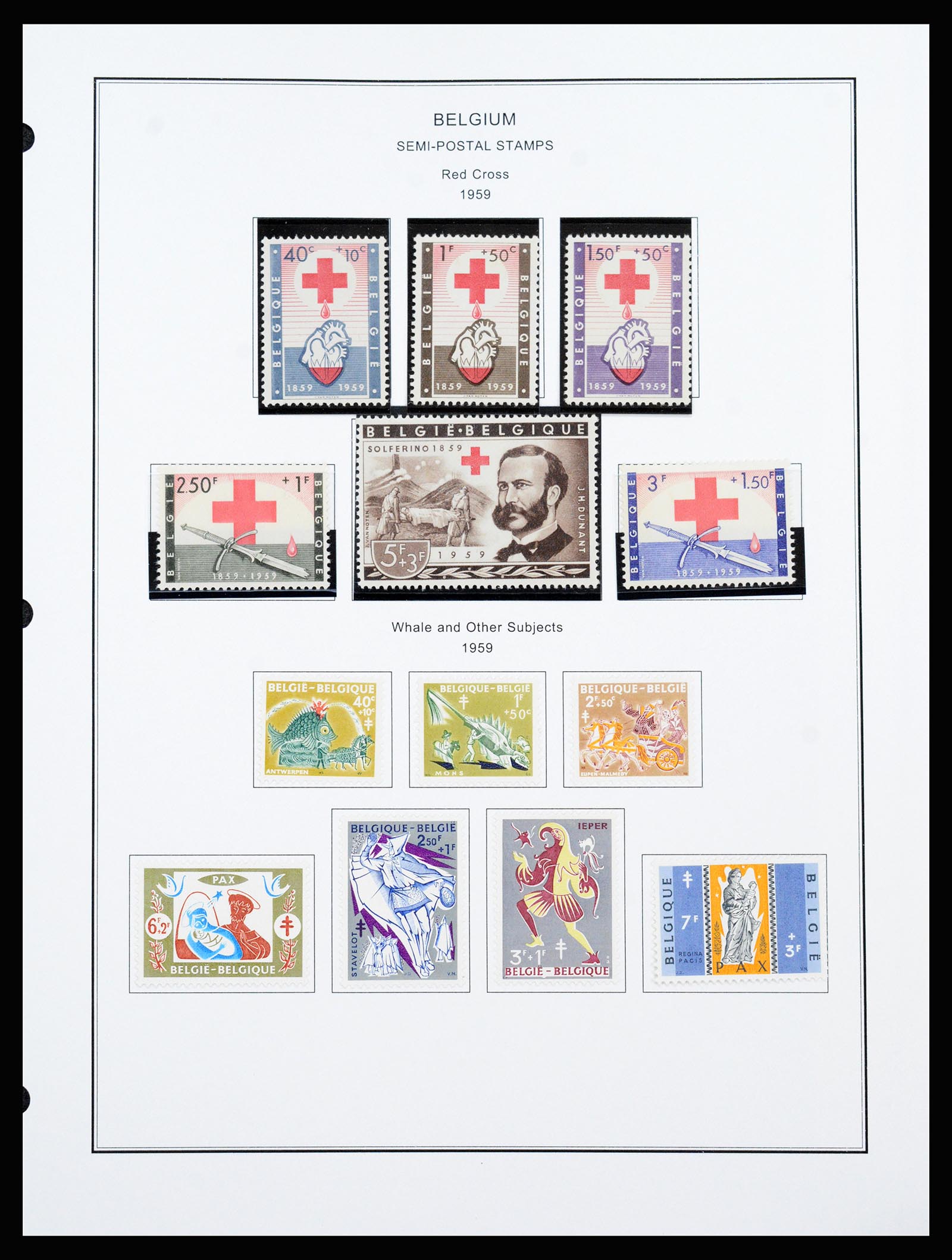 37240 141 - Postzegelverzameling 37240 België 1849-1996.