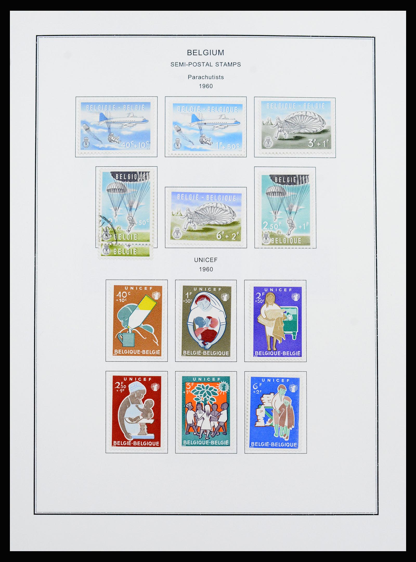 37240 144 - Postzegelverzameling 37240 België 1849-1996.