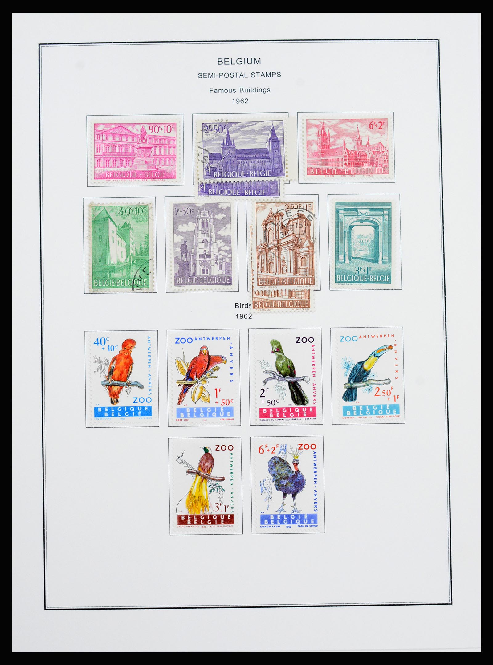 37240 149 - Postzegelverzameling 37240 België 1849-1996.
