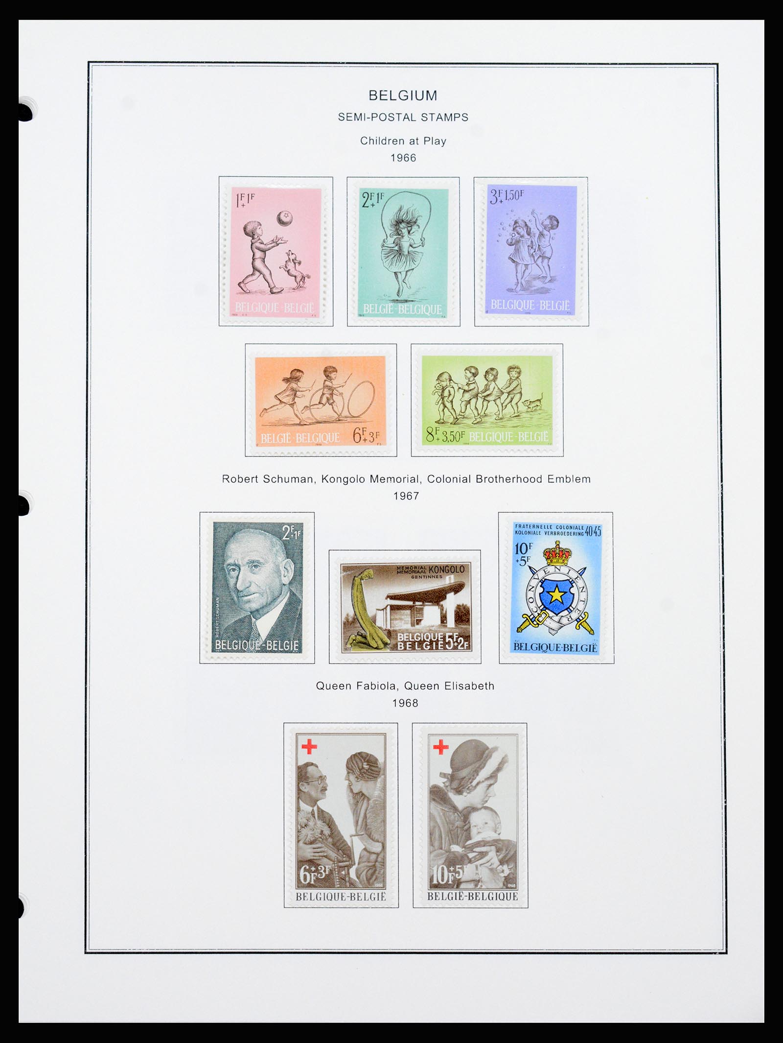 37240 165 - Postzegelverzameling 37240 België 1849-1996.