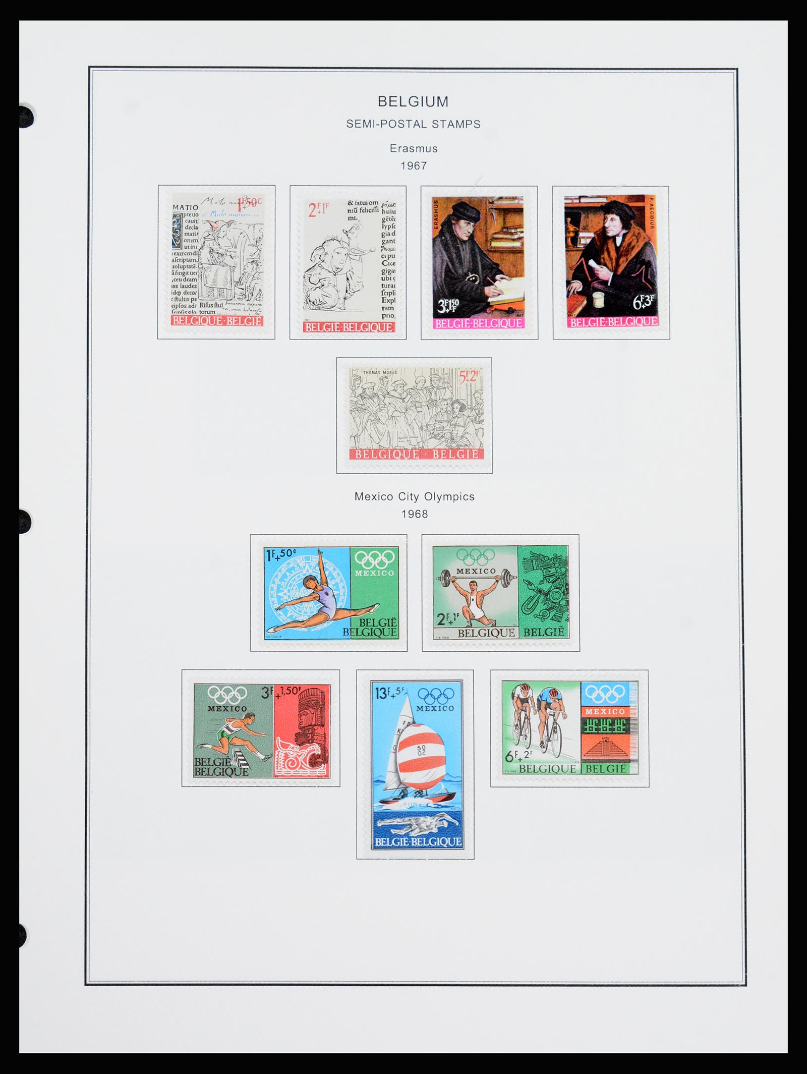 37240 166 - Postzegelverzameling 37240 België 1849-1996.