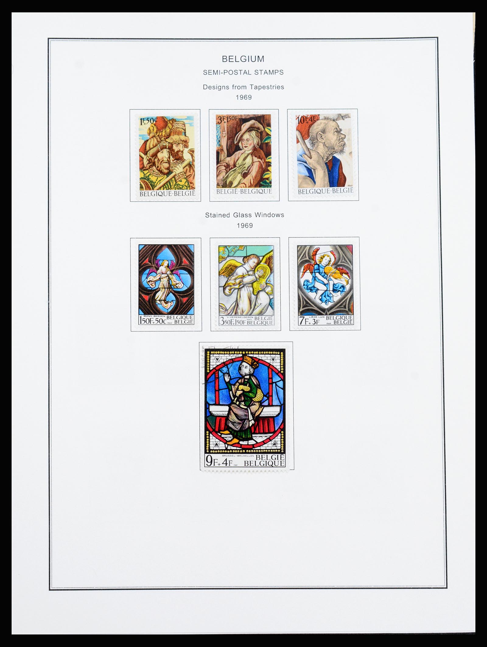 37240 172 - Postzegelverzameling 37240 België 1849-1996.
