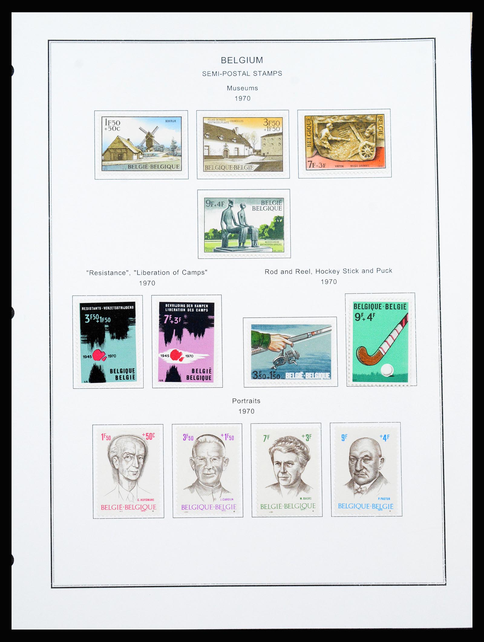 37240 173 - Postzegelverzameling 37240 België 1849-1996.