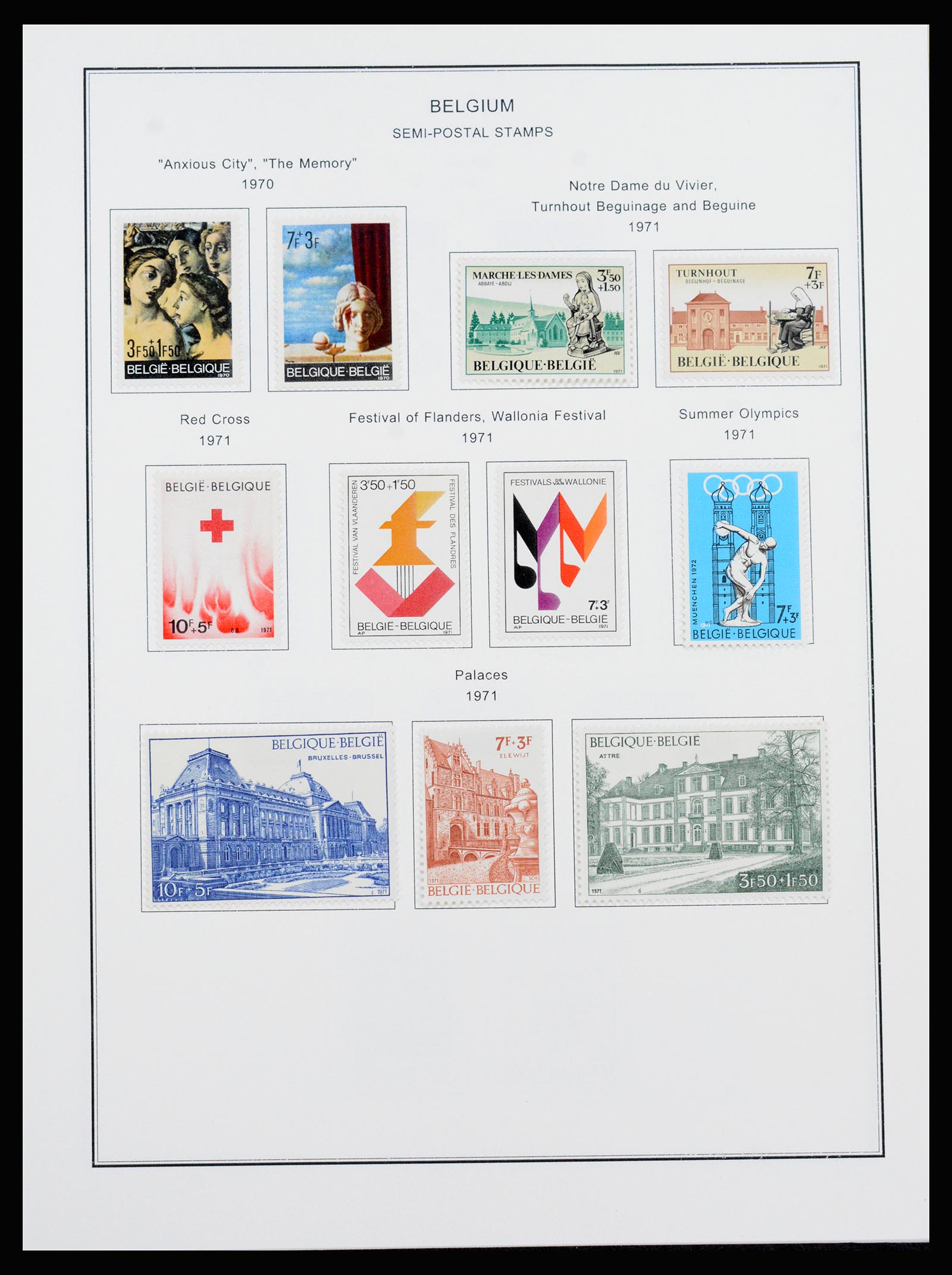 37240 175 - Postzegelverzameling 37240 België 1849-1996.