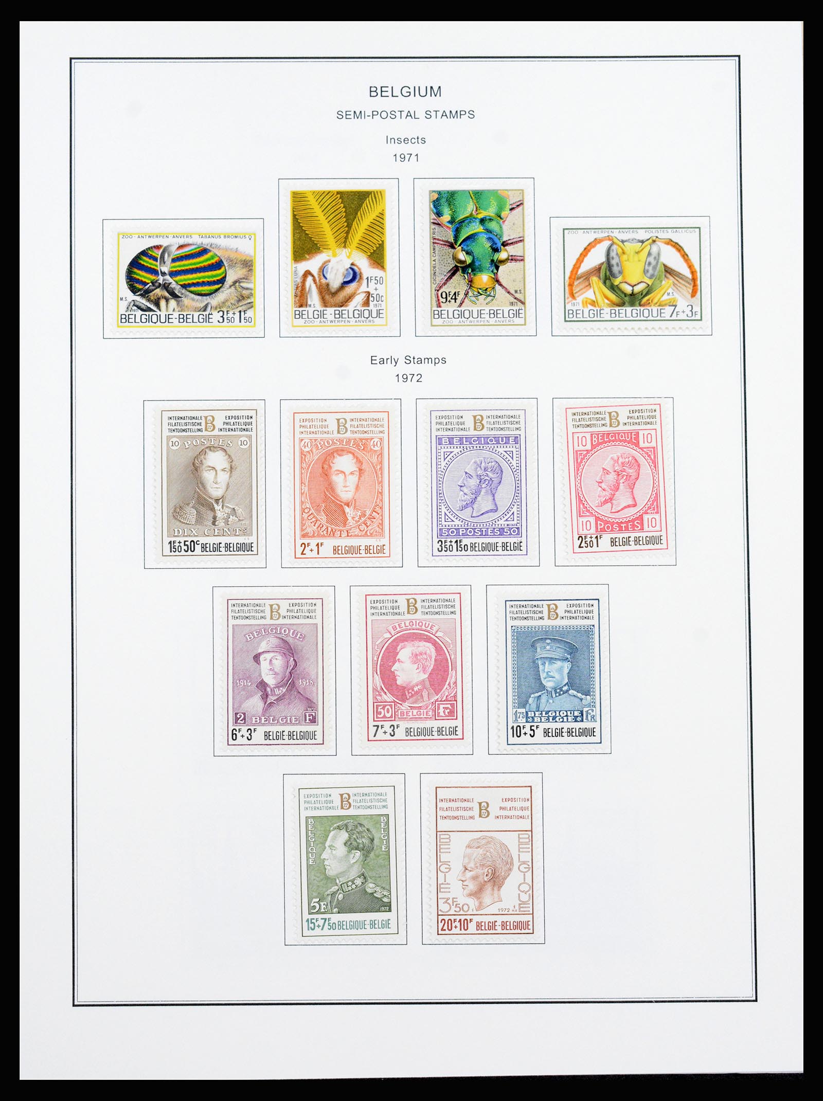 37240 176 - Postzegelverzameling 37240 België 1849-1996.