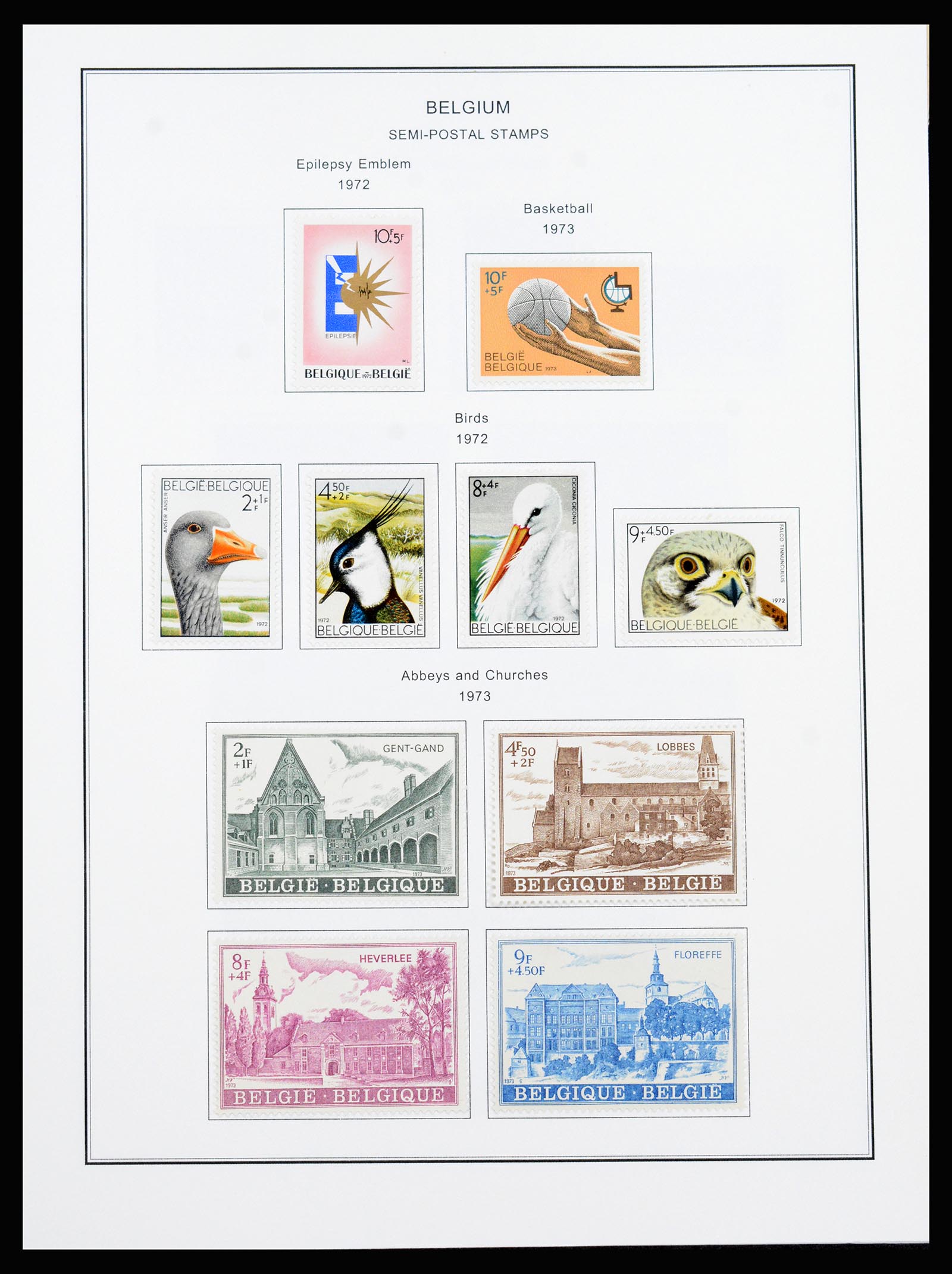 37240 177 - Postzegelverzameling 37240 België 1849-1996.