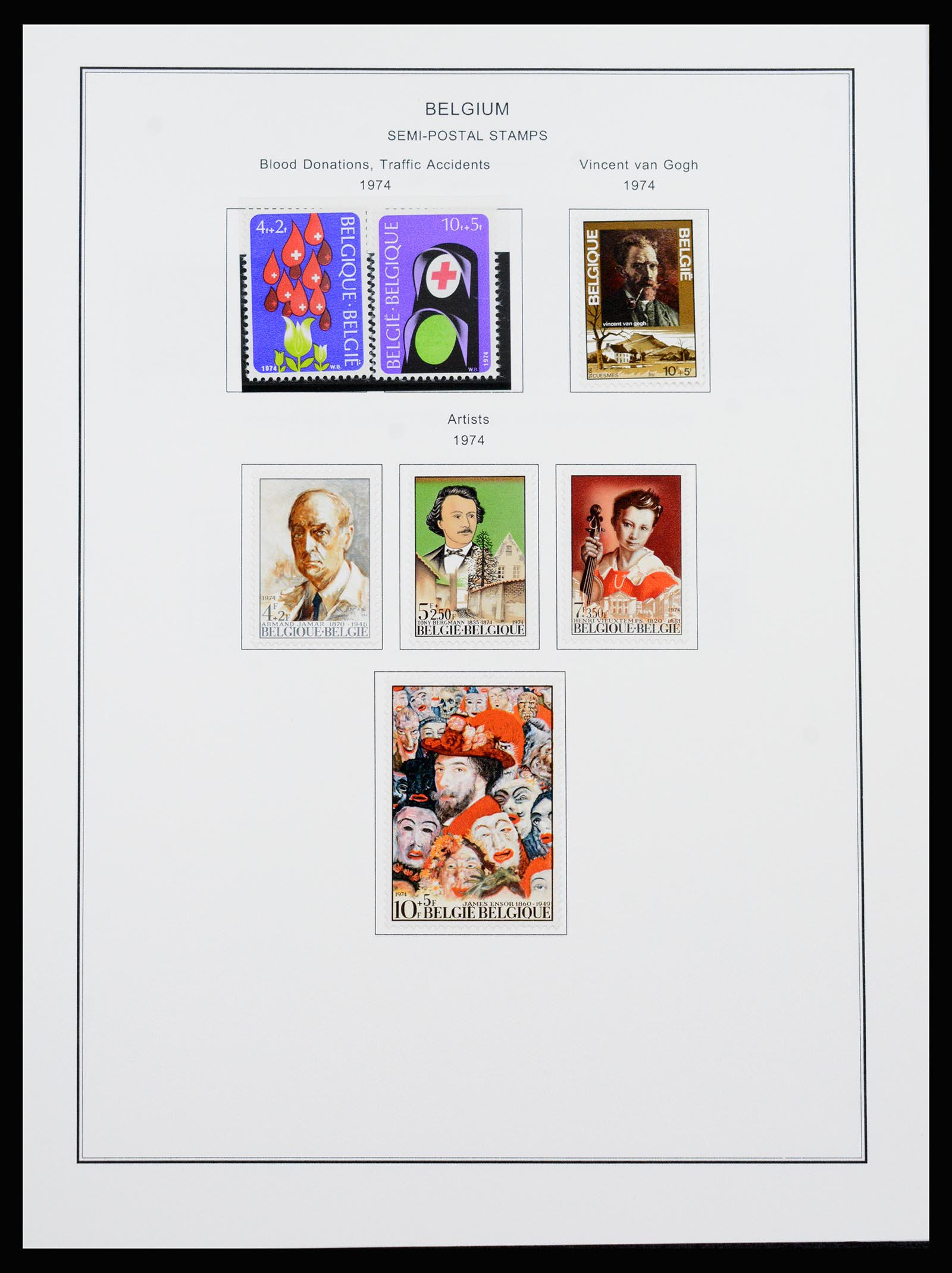 37240 180 - Postzegelverzameling 37240 België 1849-1996.