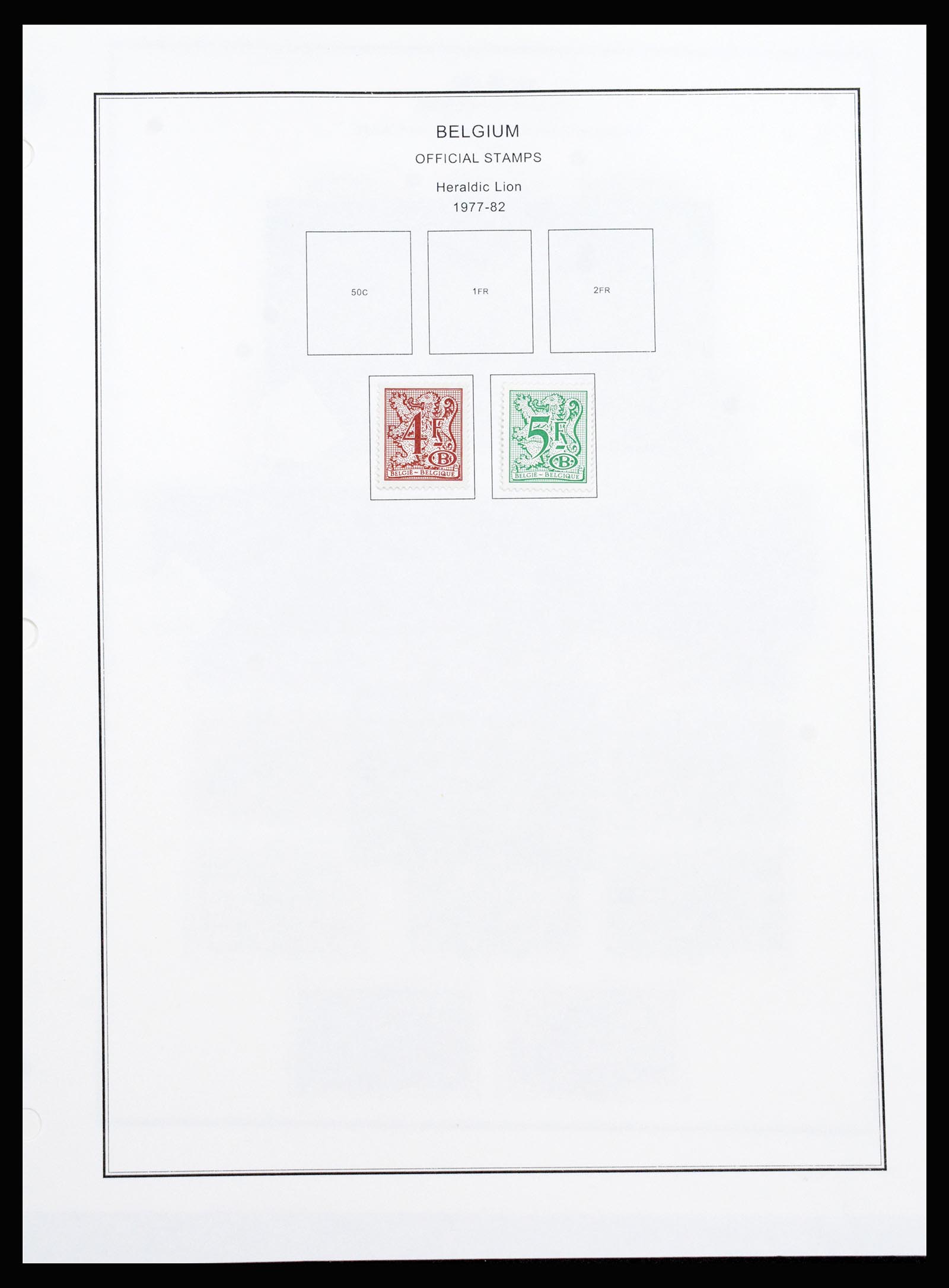 37240 226 - Postzegelverzameling 37240 België 1849-1996.