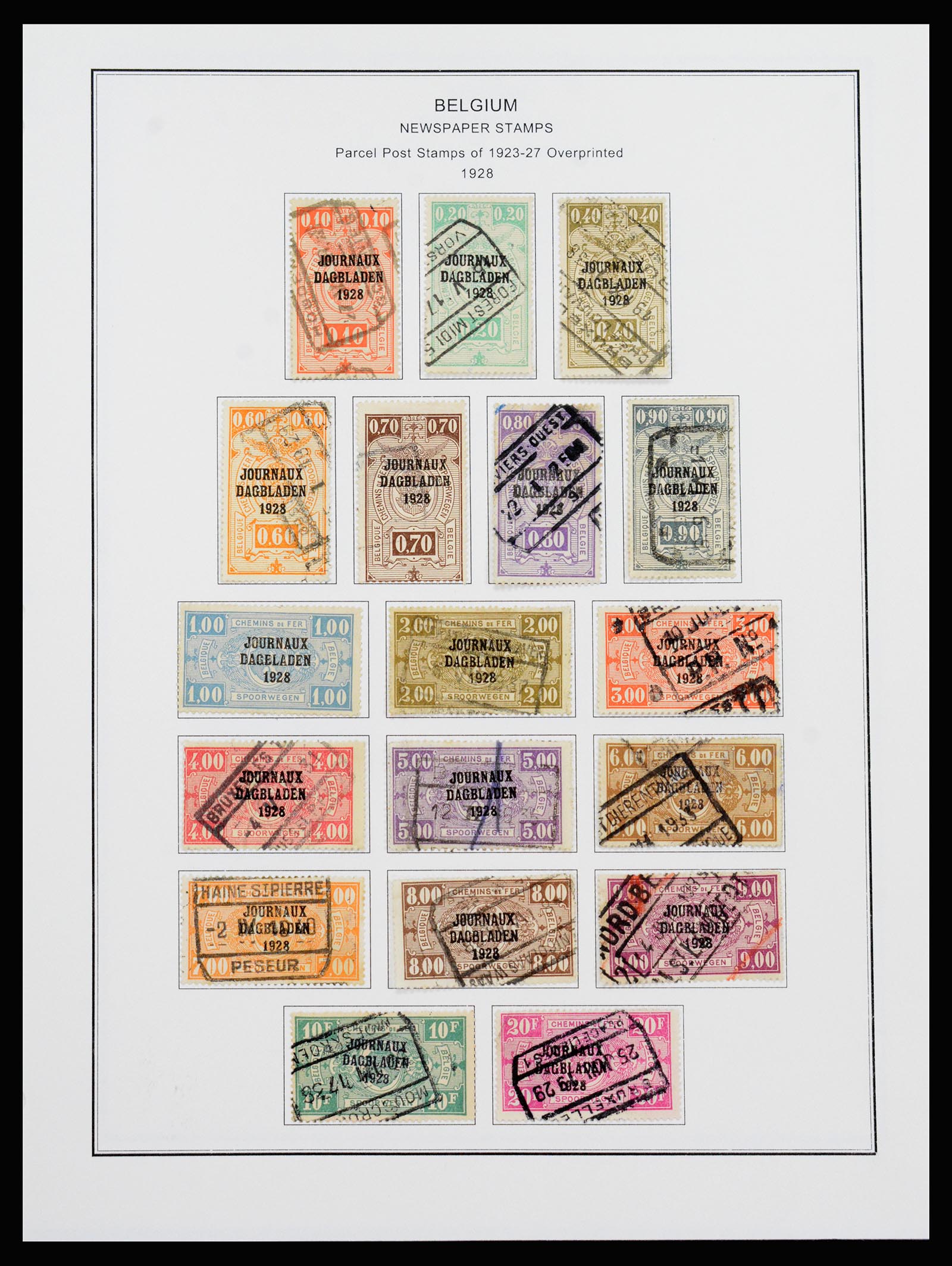 37240 228 - Postzegelverzameling 37240 België 1849-1996.
