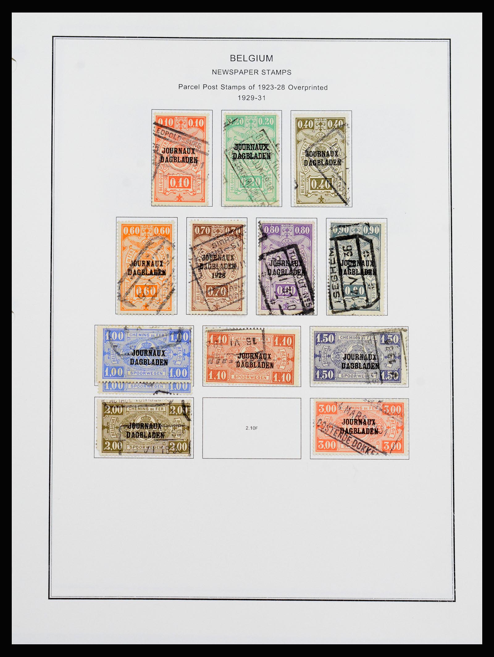 37240 229 - Postzegelverzameling 37240 België 1849-1996.