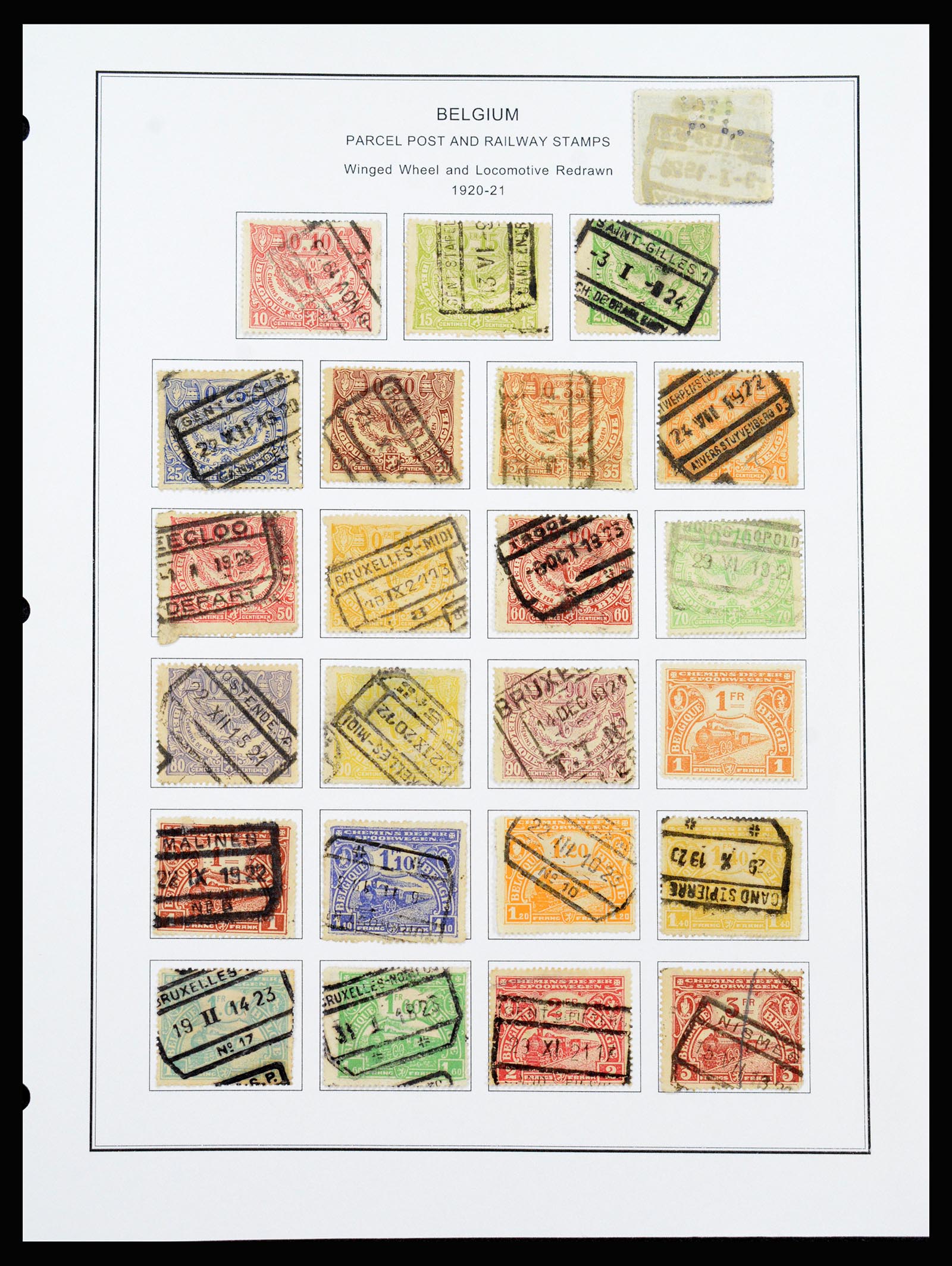 37240 238 - Postzegelverzameling 37240 België 1849-1996.