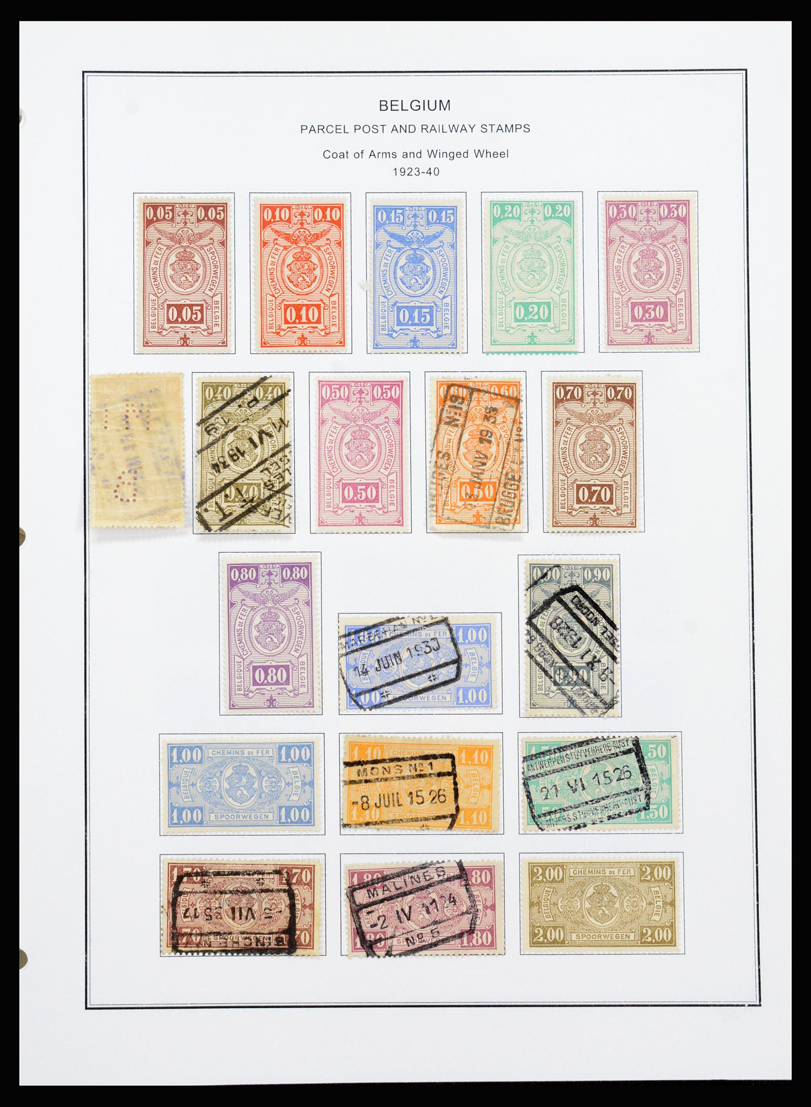 37240 240 - Postzegelverzameling 37240 België 1849-1996.