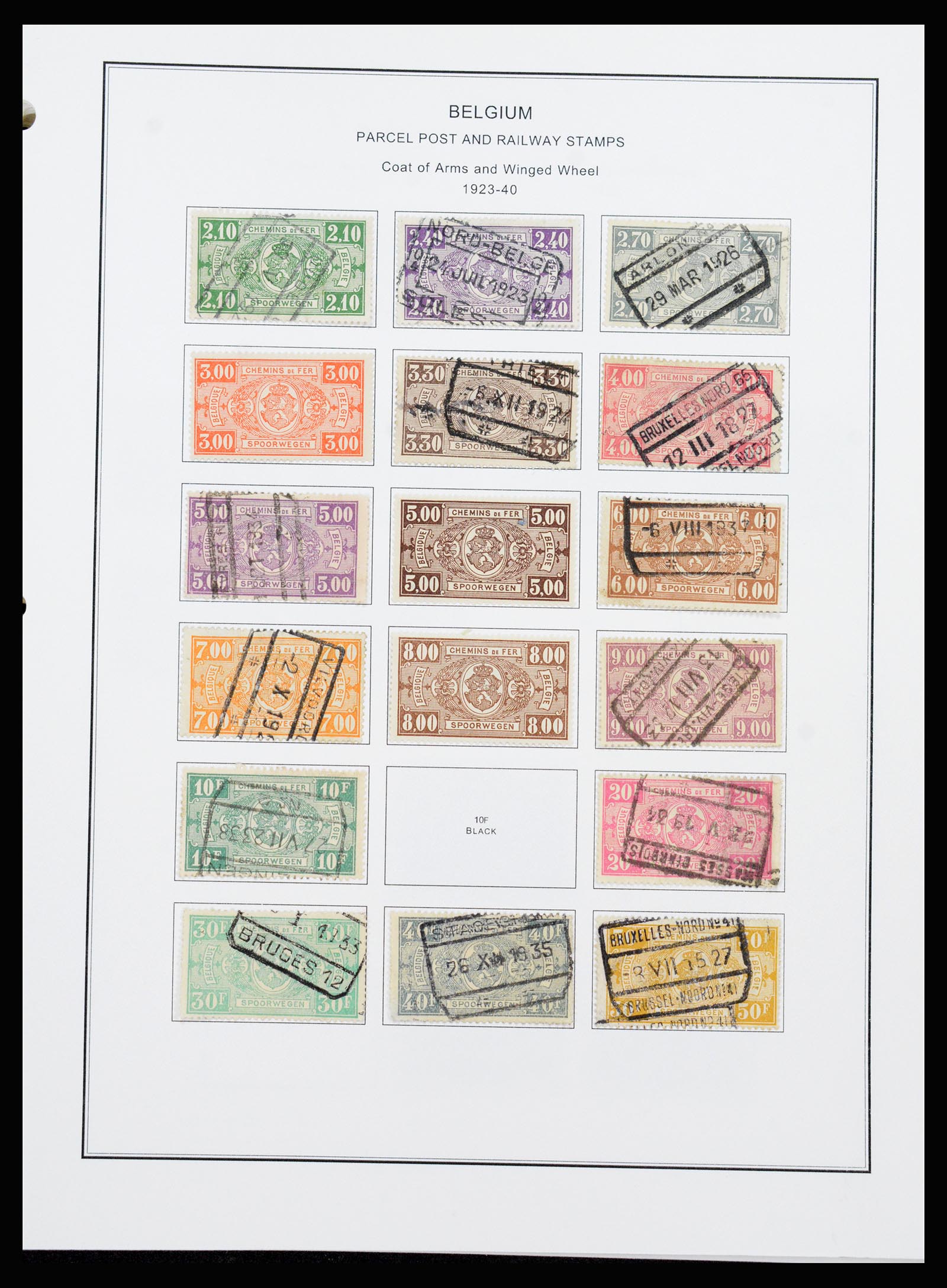 37240 241 - Postzegelverzameling 37240 België 1849-1996.