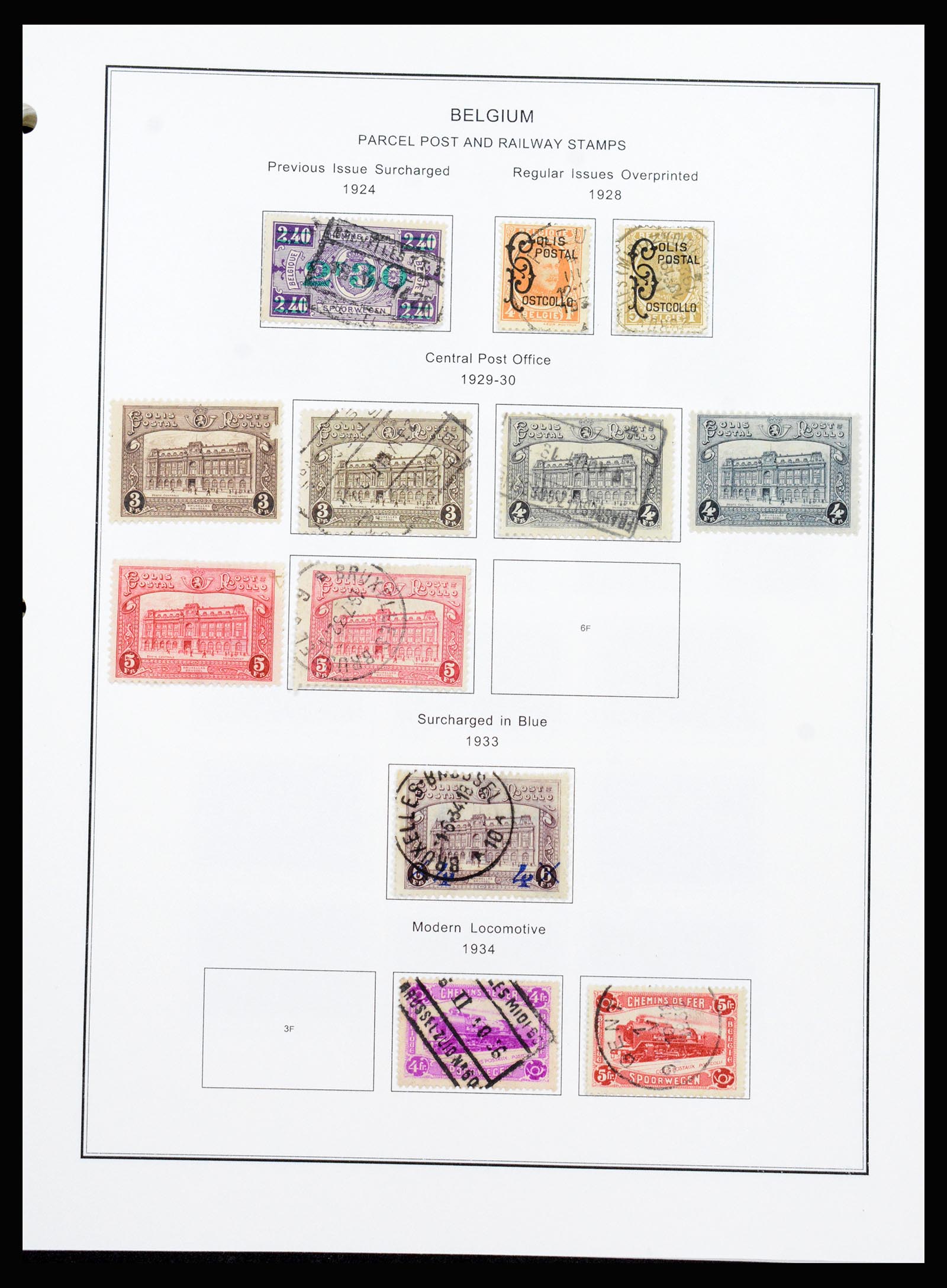 37240 242 - Postzegelverzameling 37240 België 1849-1996.