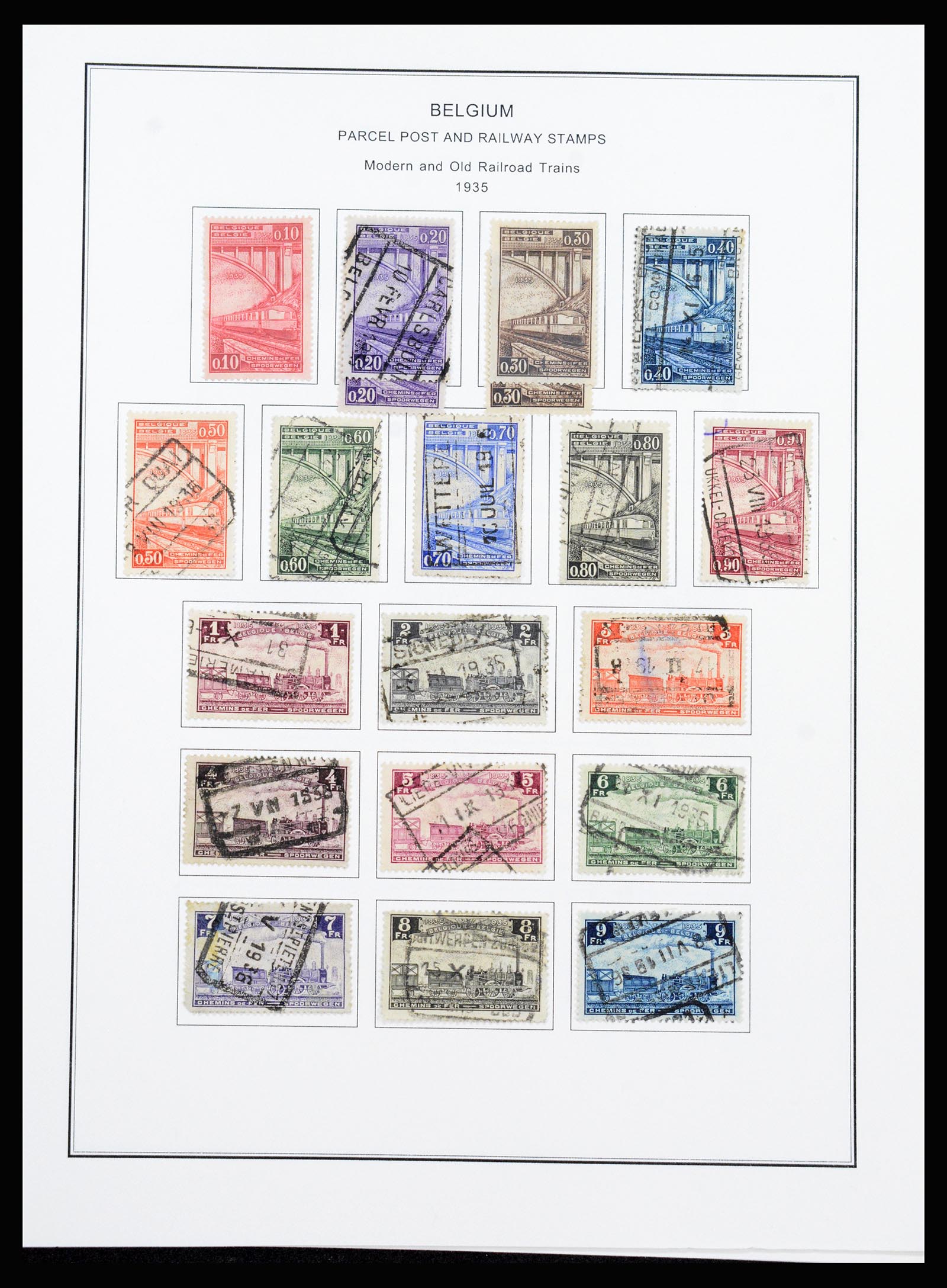 37240 243 - Postzegelverzameling 37240 België 1849-1996.