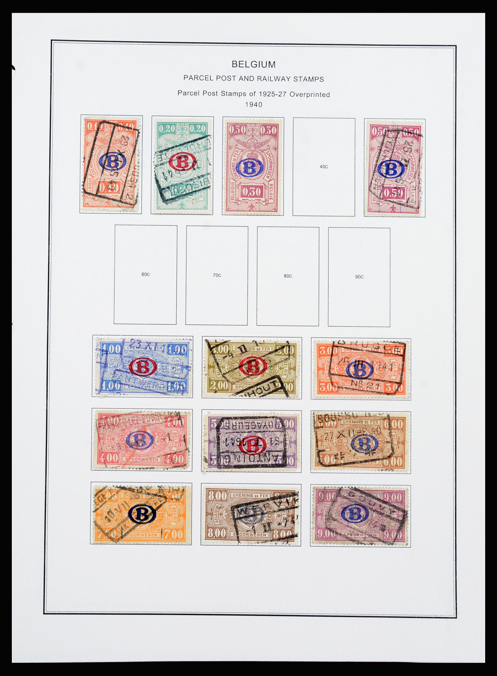 37240 245 - Postzegelverzameling 37240 België 1849-1996.