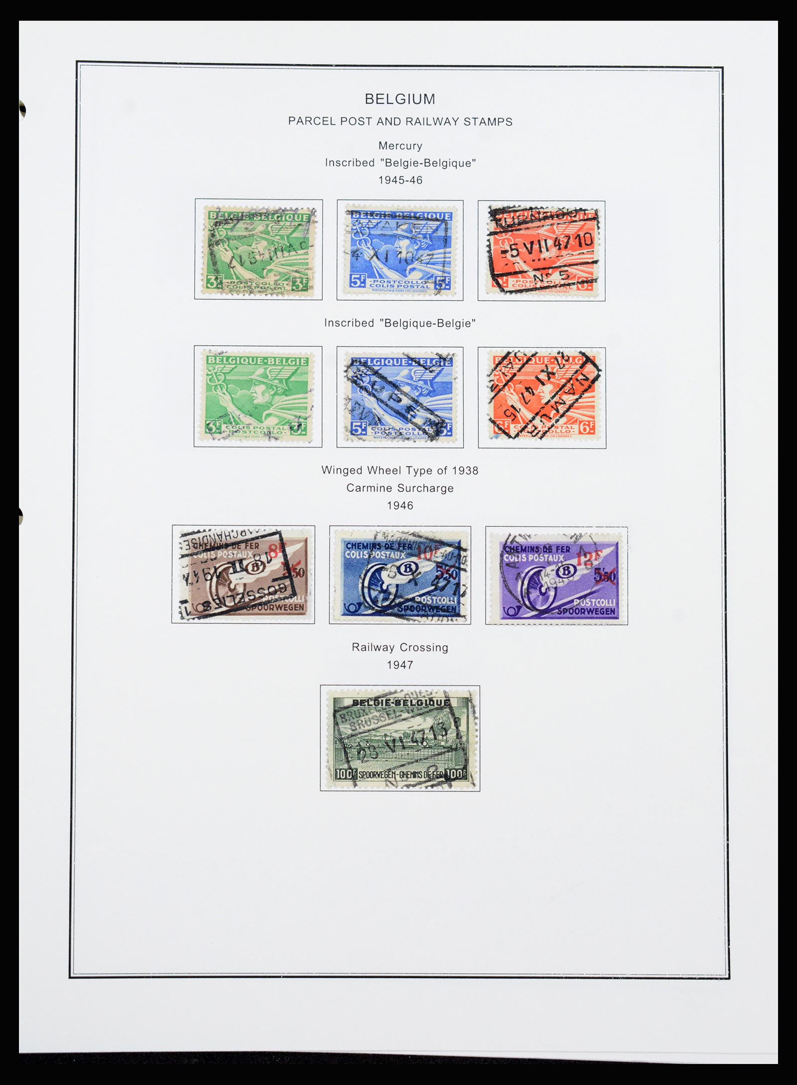 37240 251 - Postzegelverzameling 37240 België 1849-1996.
