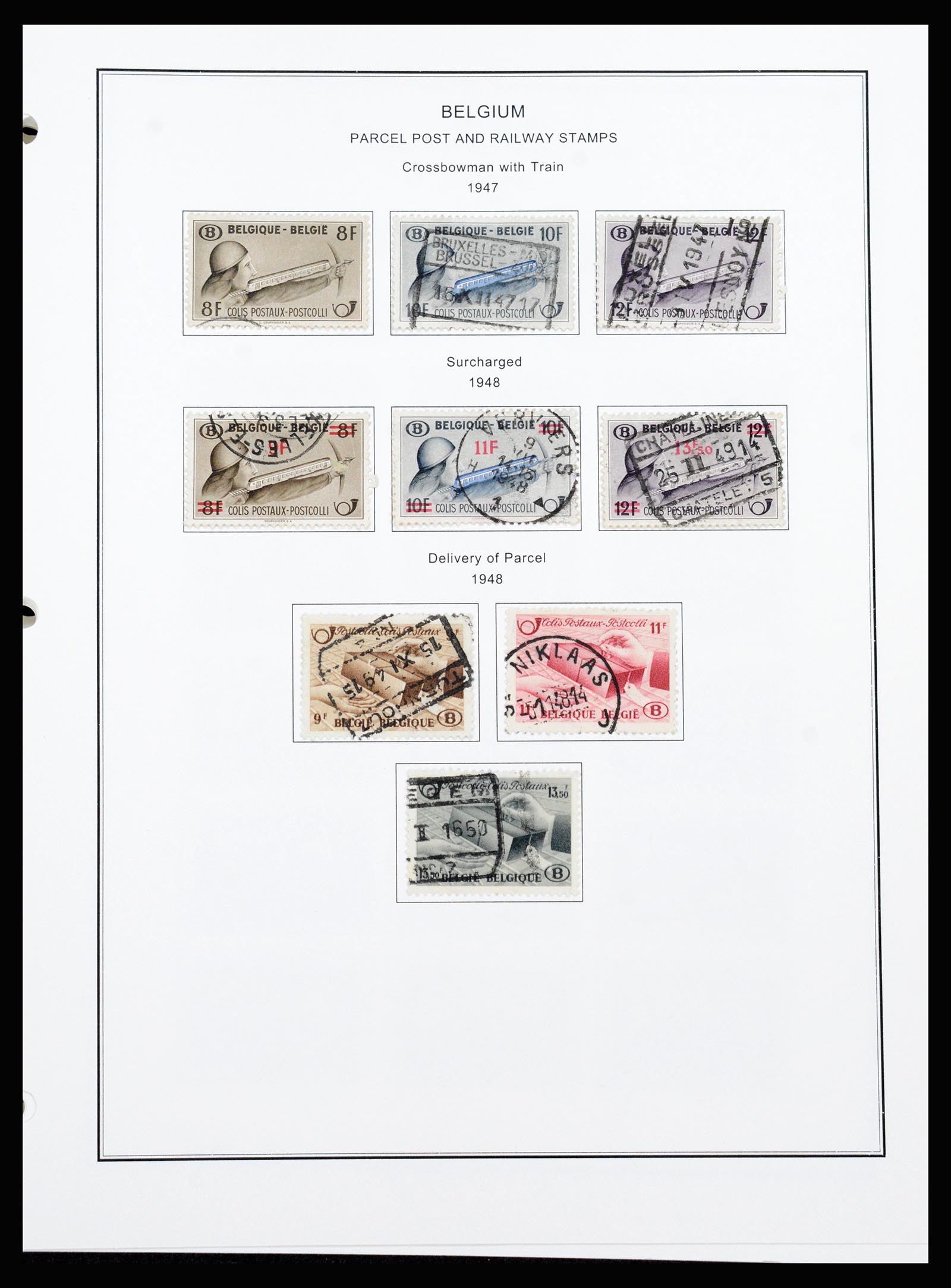 37240 252 - Postzegelverzameling 37240 België 1849-1996.