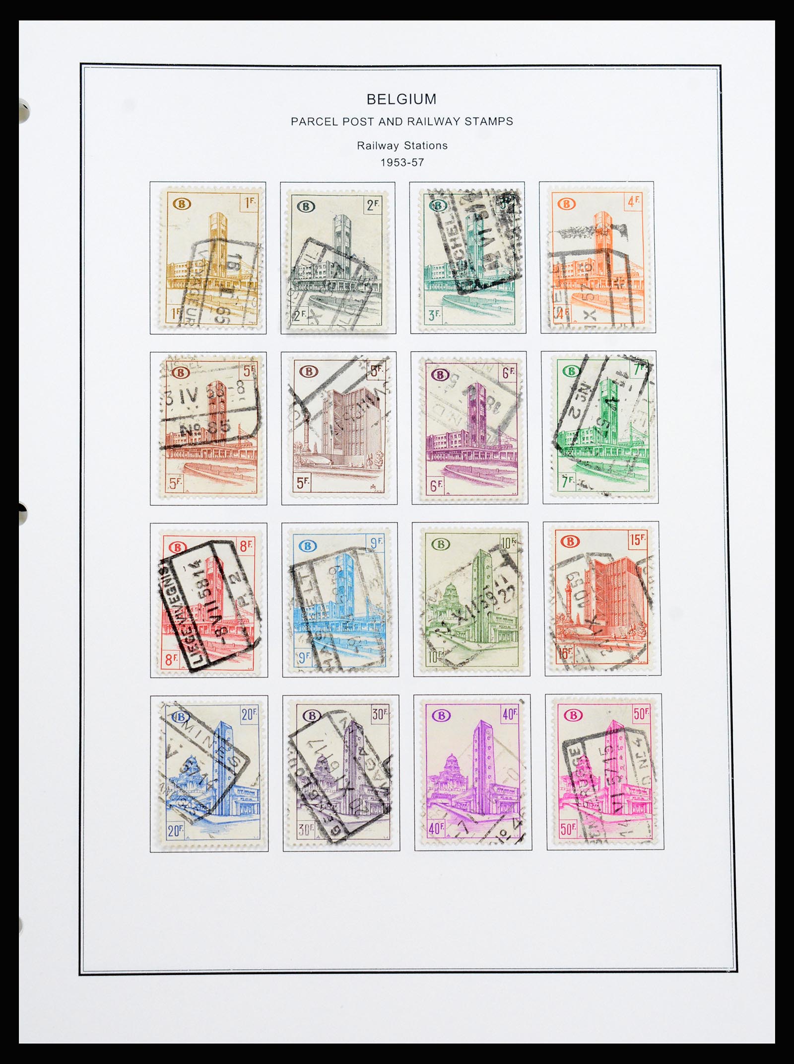 37240 256 - Postzegelverzameling 37240 België 1849-1996.