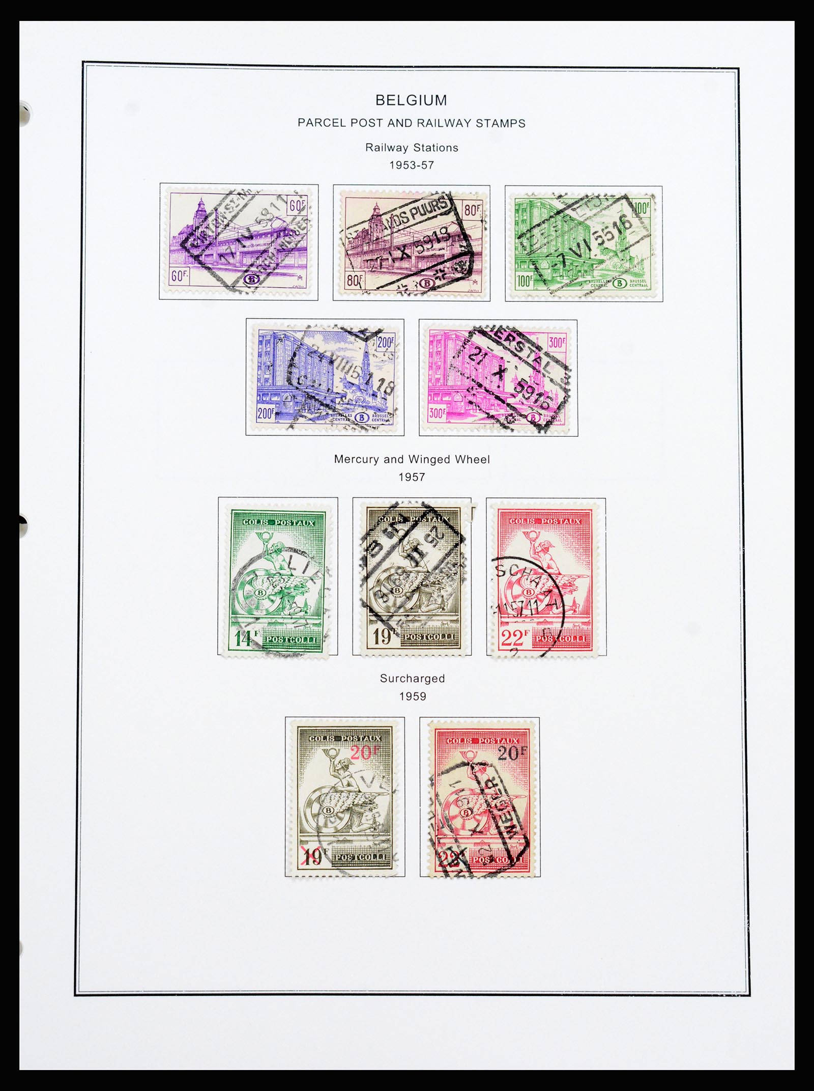 37240 257 - Postzegelverzameling 37240 België 1849-1996.