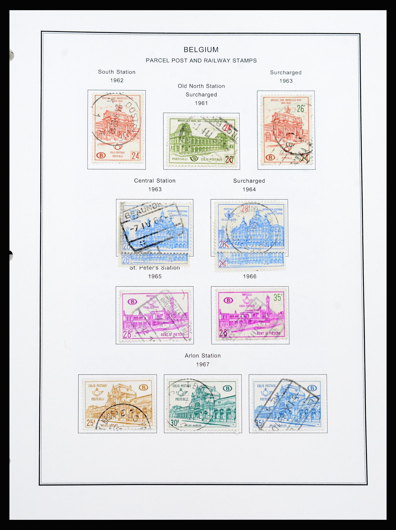 37240 259 - Postzegelverzameling 37240 België 1849-1996.