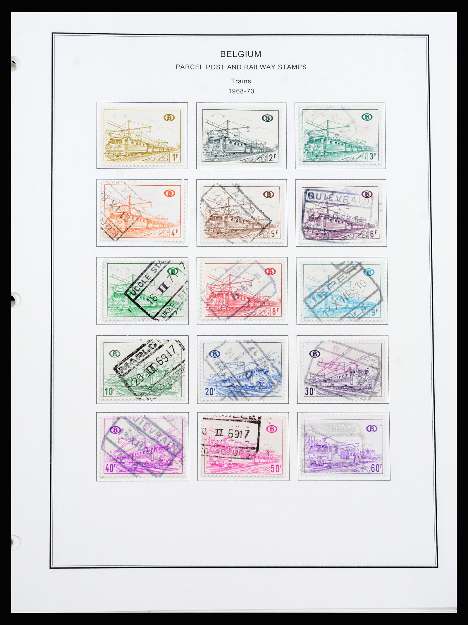 37240 260 - Postzegelverzameling 37240 België 1849-1996.