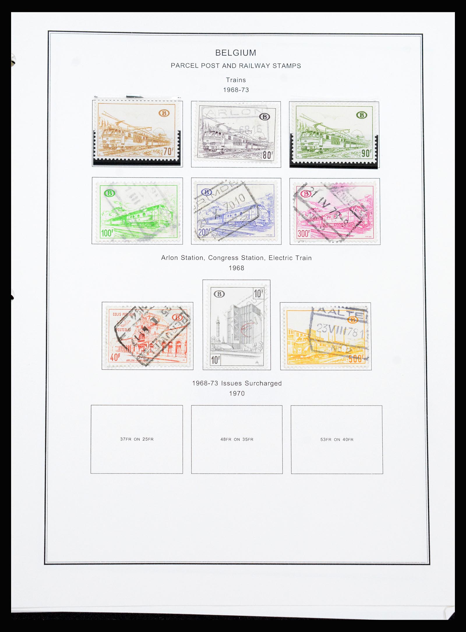 37240 261 - Postzegelverzameling 37240 België 1849-1996.