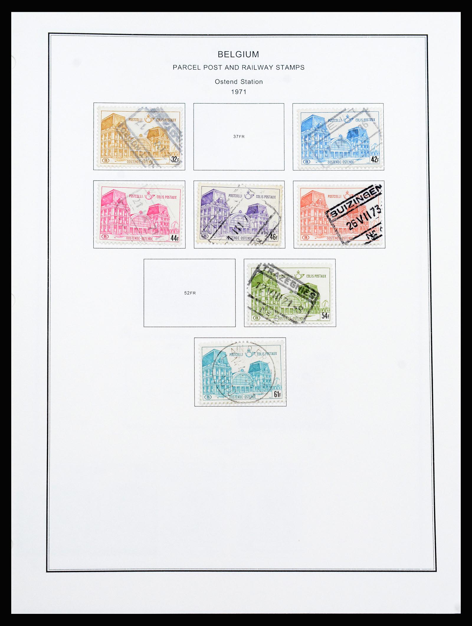 37240 262 - Postzegelverzameling 37240 België 1849-1996.