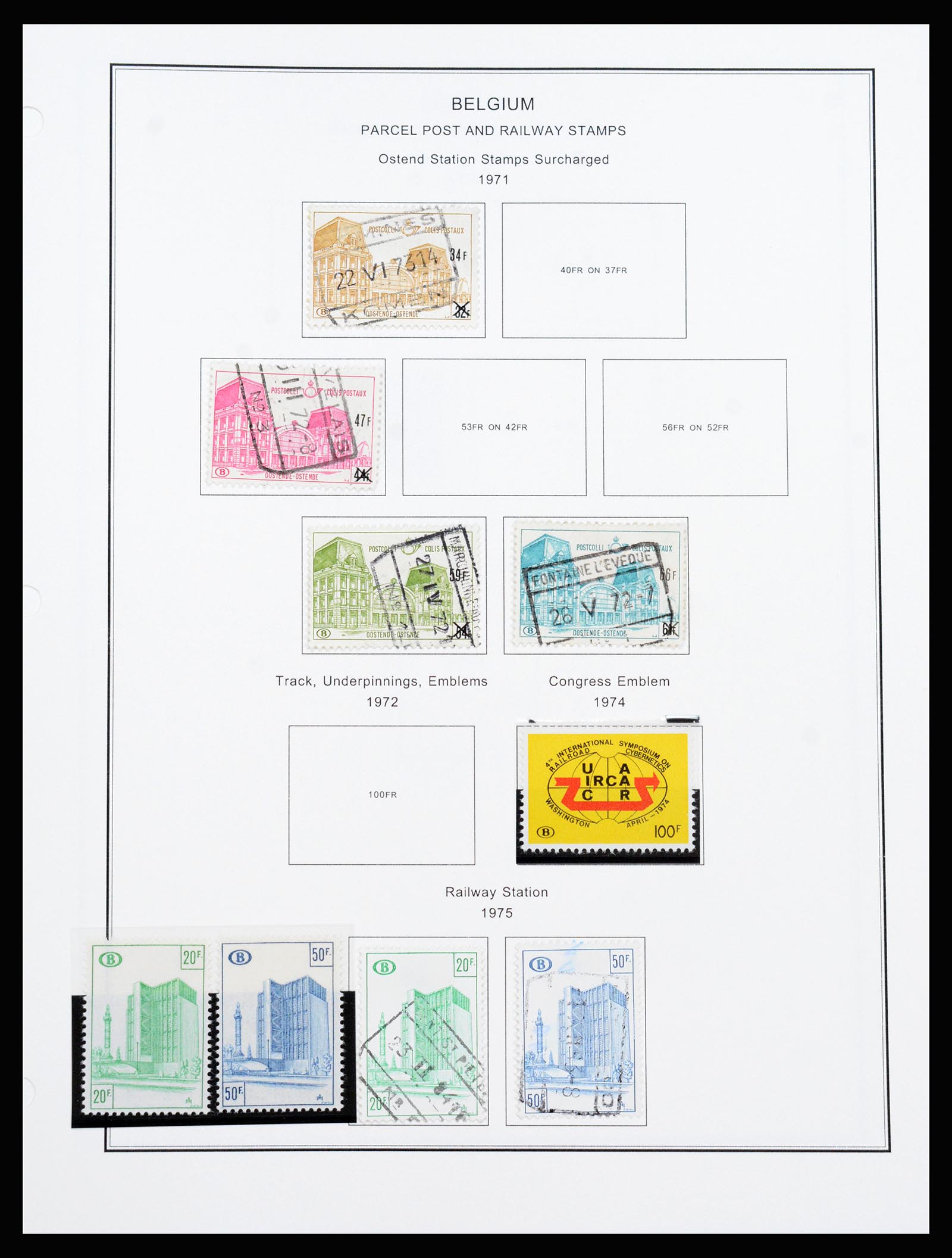 37240 263 - Postzegelverzameling 37240 België 1849-1996.