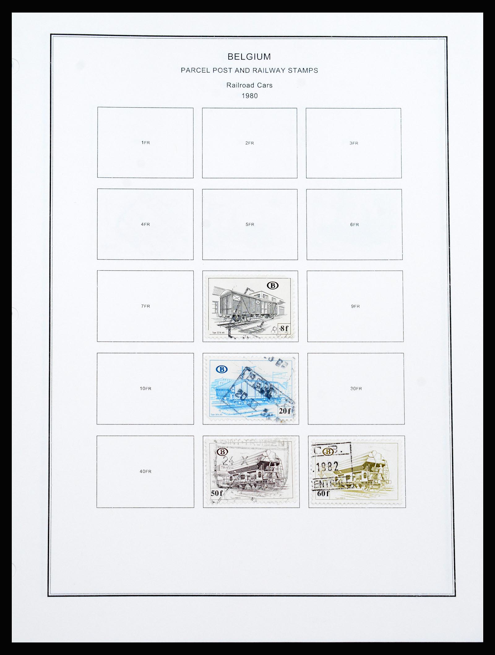 37240 265 - Postzegelverzameling 37240 België 1849-1996.