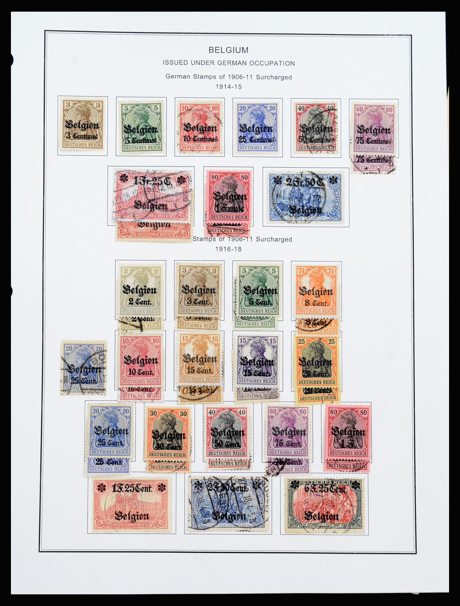 37240 268 - Postzegelverzameling 37240 België 1849-1996.