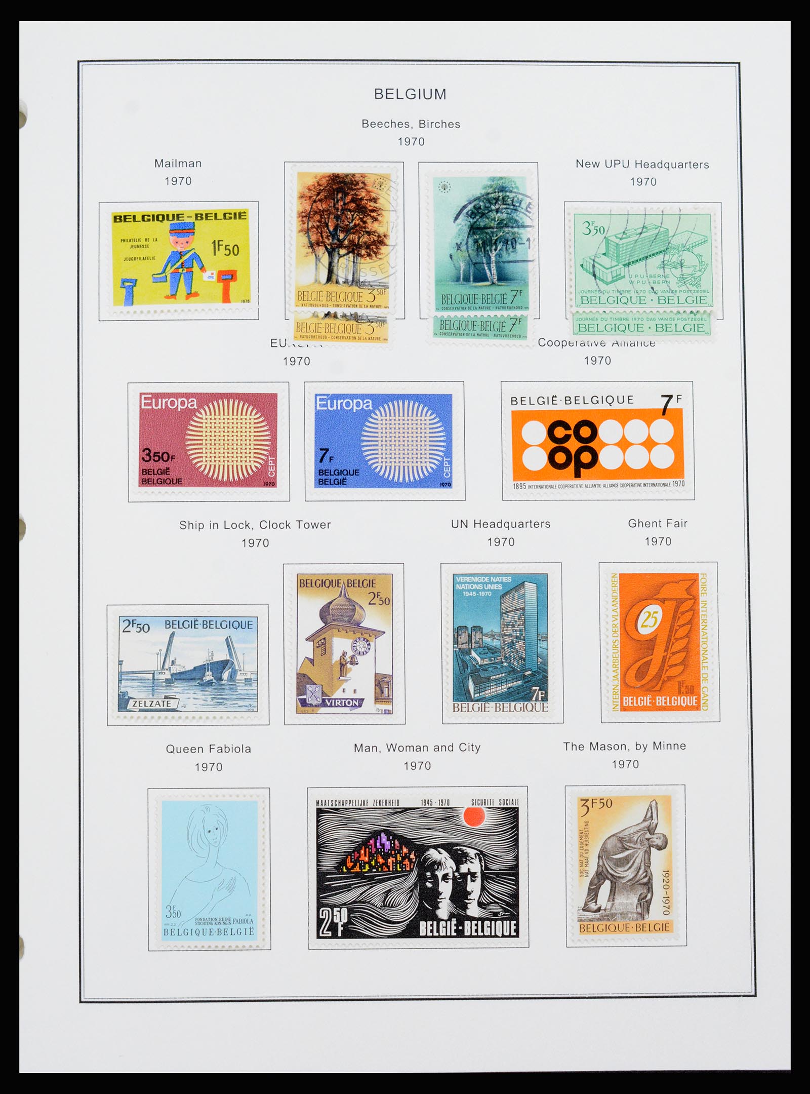 37240 270 - Postzegelverzameling 37240 België 1849-1996.