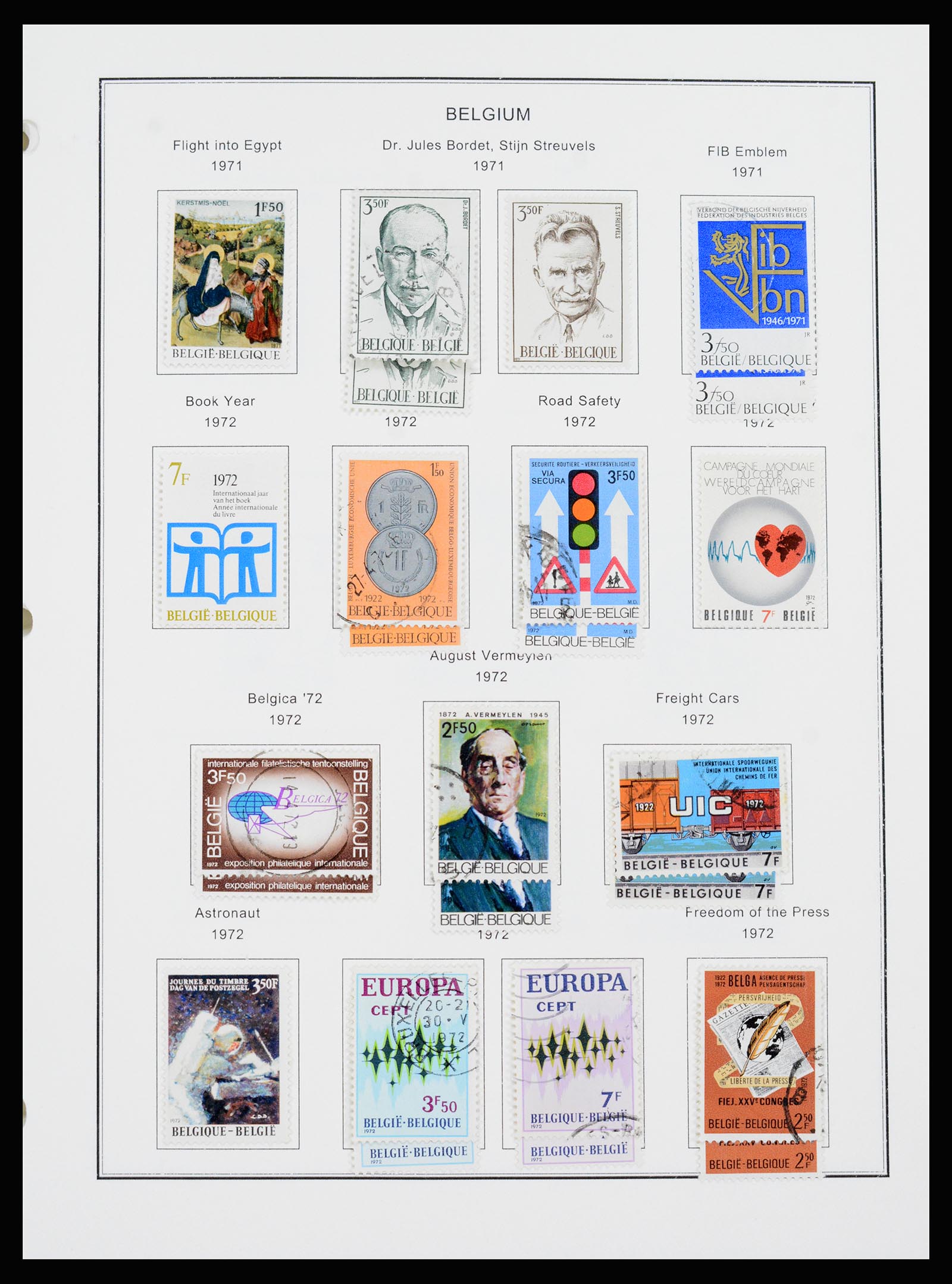 37240 276 - Postzegelverzameling 37240 België 1849-1996.
