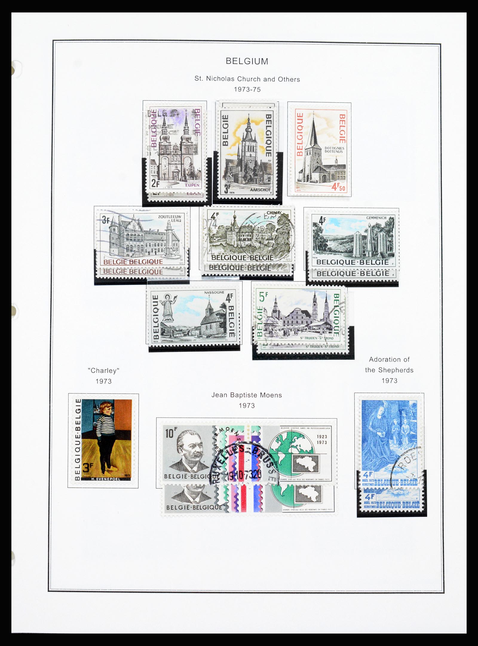 37240 279 - Postzegelverzameling 37240 België 1849-1996.