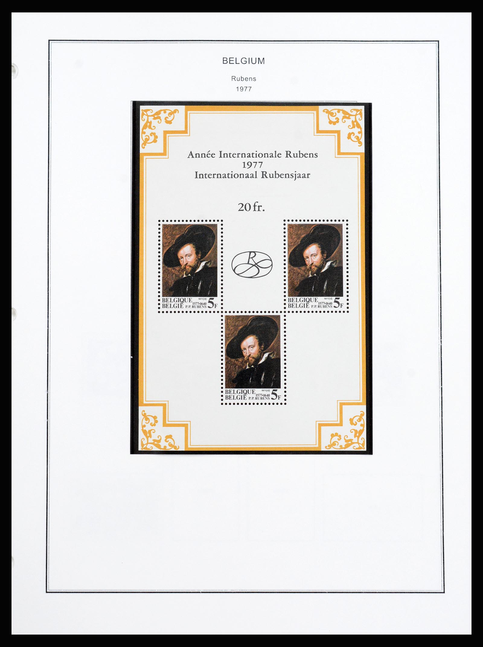 37240 289 - Postzegelverzameling 37240 België 1849-1996.